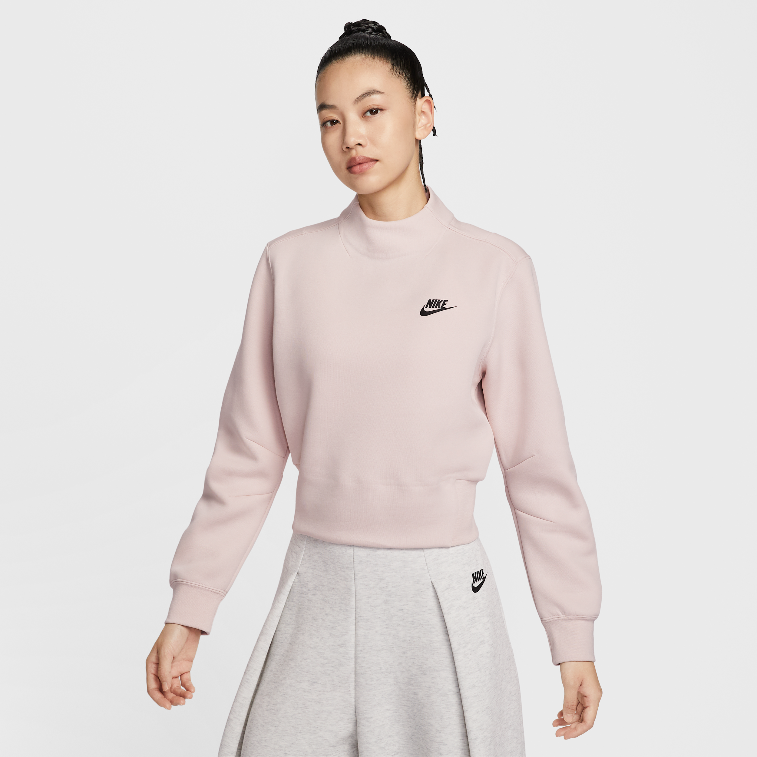 【ナイキ(NIKE)公式ストア】ナイキ テック ウィメンズ フリース クルー HV2797-667 ピンク 【ナイキ(NIKE)公式ストア】ナイキ テック ウィメンズ フリース クルー HV2797-667 ピンク