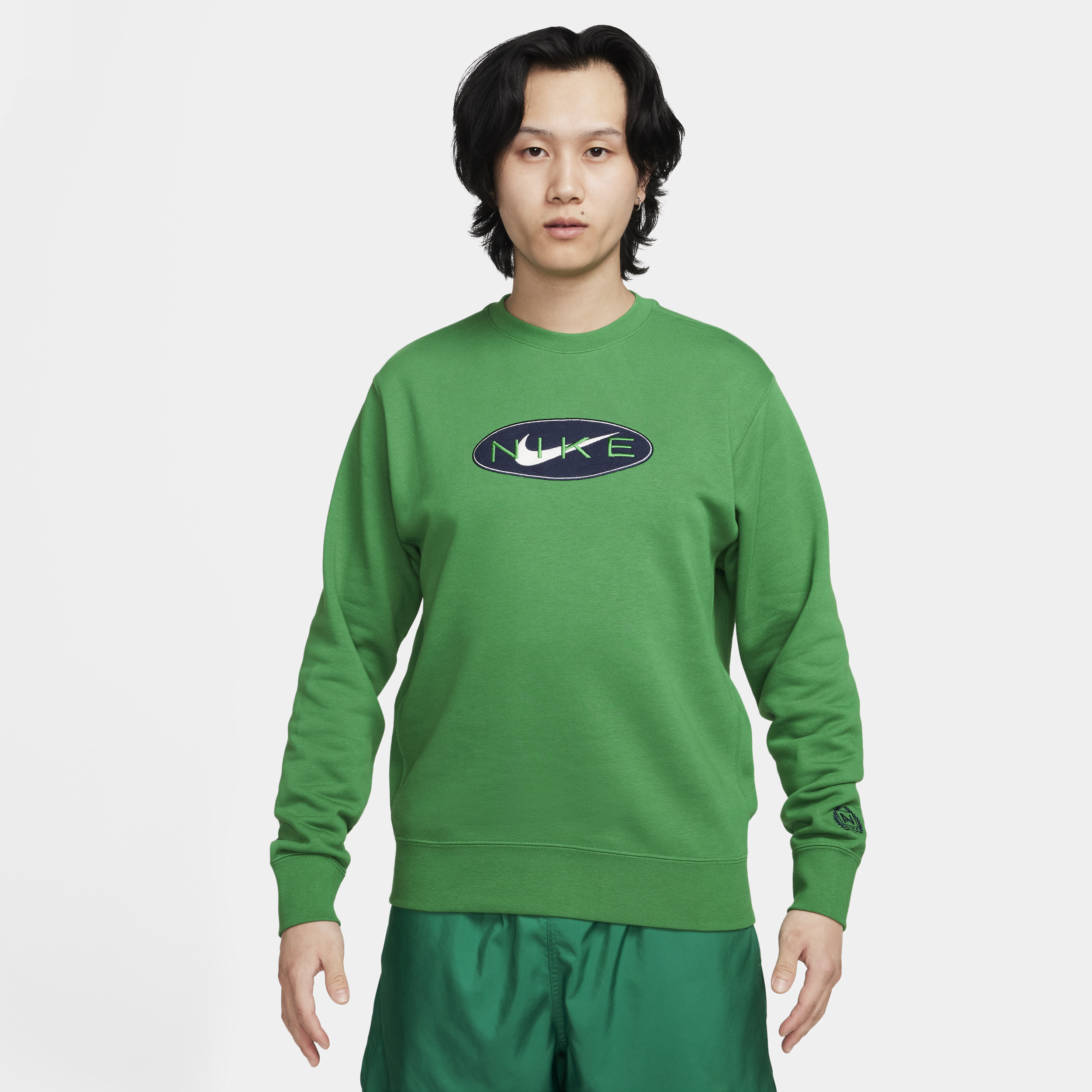 【ナイキ(NIKE)公式ストア】ナイキ スポーツウェア メンズ フレンチ テリー クルーネック スウェットシャツ FZ4729-399 グリーン 【ナイキ(NIKE)公式ストア】ナイキ スポーツウェア メンズ フレンチ テリー クルーネック スウェットシャツ FZ4729-399 グリーン