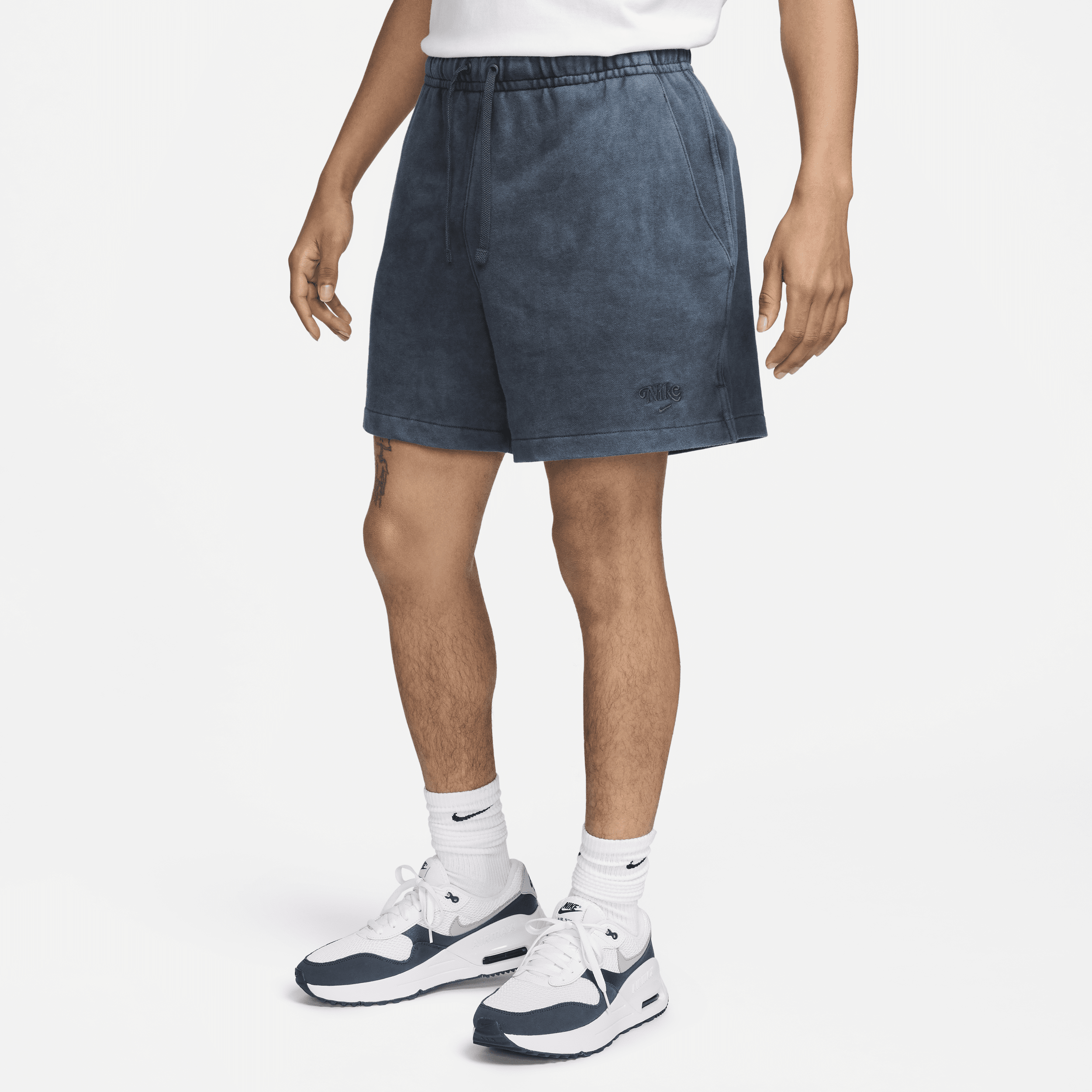 Shorts Flow in French Terry Nike Club Fleece – Uomo - Nero