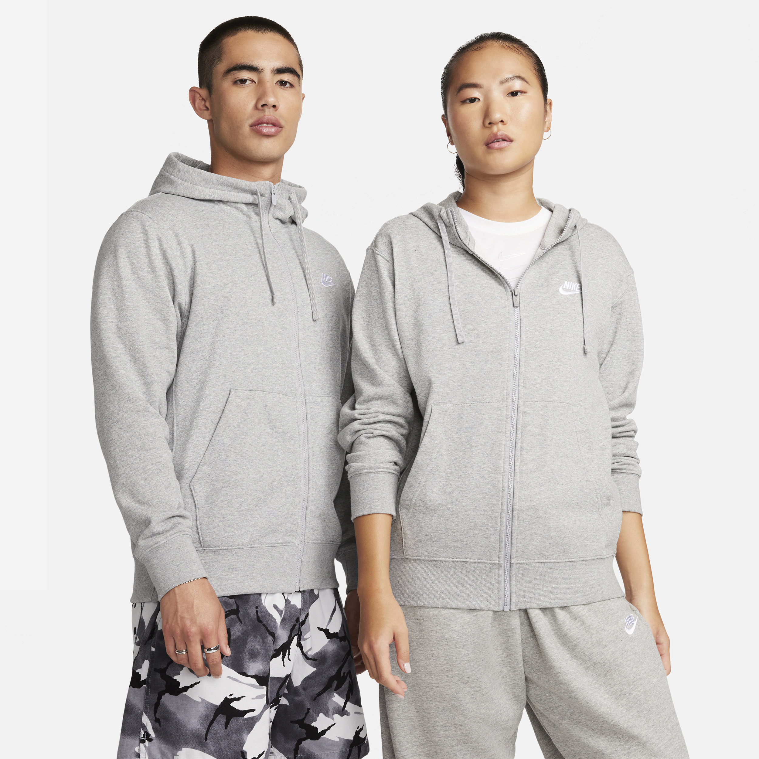 【ナイキ(NIKE)公式ストア】ナイキ スポーツウェア クラブ メンズ フルジップ パーカー BV2649-063 グレー 【ナイキ(NIKE)公式ストア】ナイキ スポーツウェア クラブ メンズ フルジップ パーカー BV2649-063 グレー