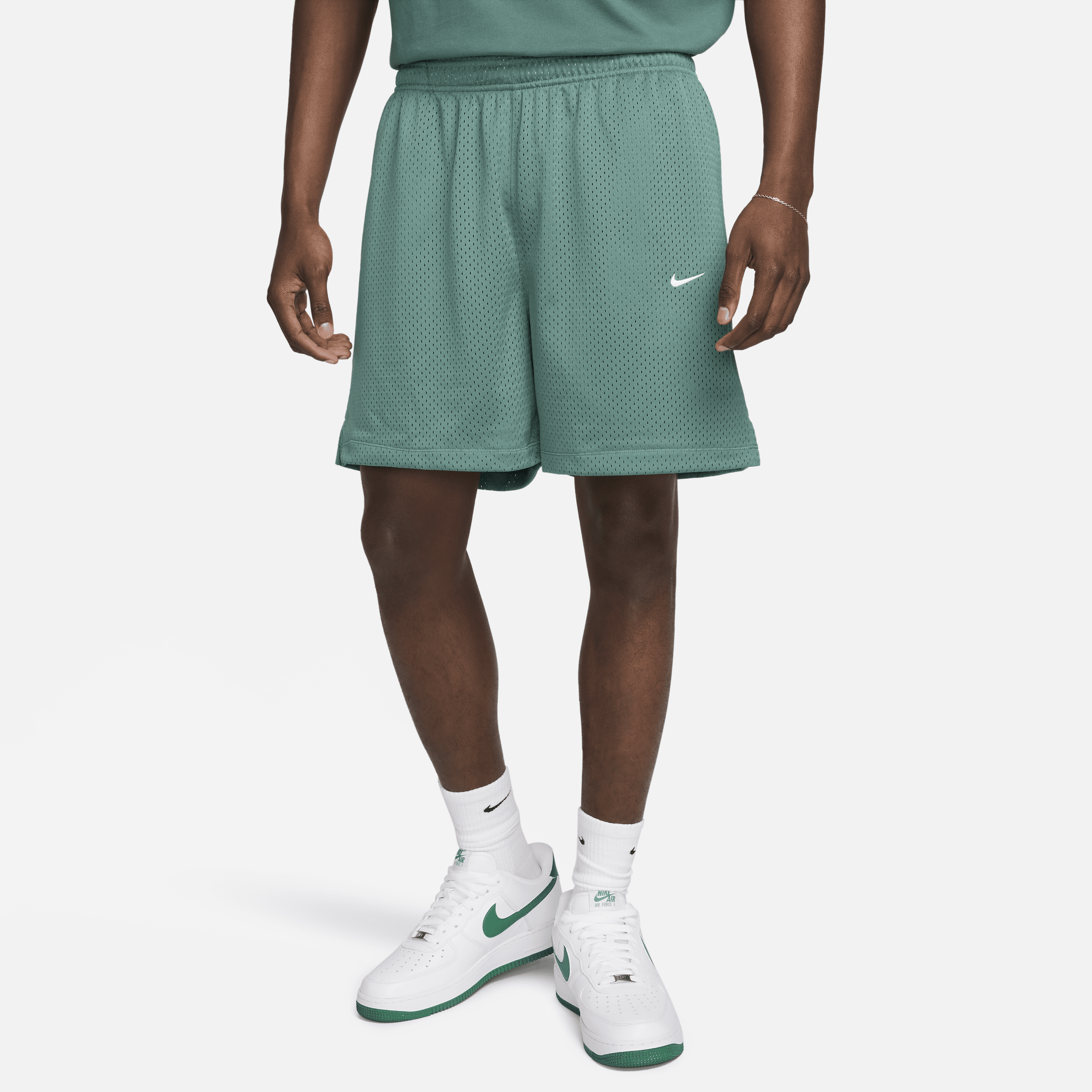 Nike Sportswear Swoosh Pantalón corto de malla - Hombre - Verde