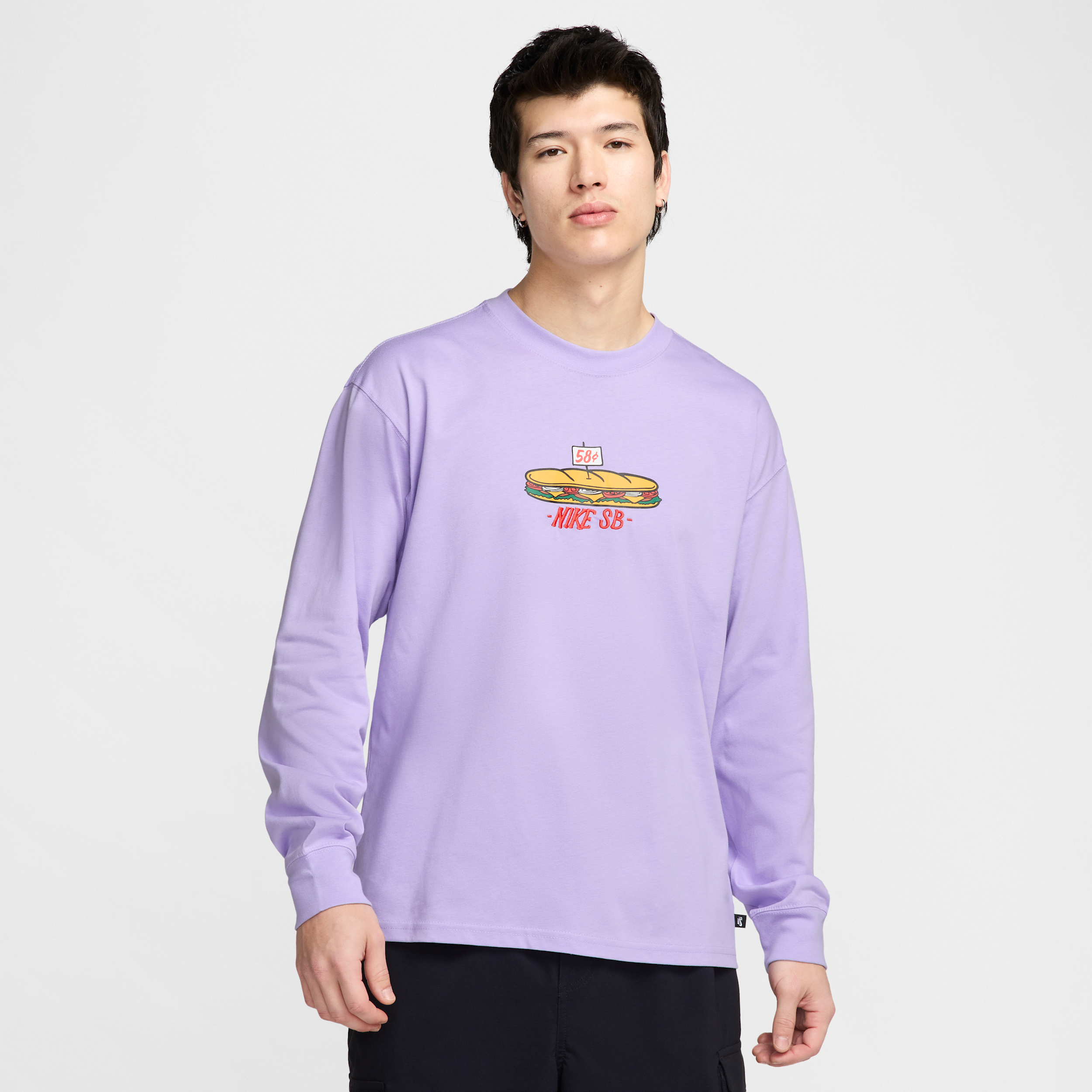 【ナイキ(NIKE)公式ストア】ナイキ SB ロングスリーブ マックス90 スケートボード Tシャツ HJ0807-515 パープル 【ナイキ(NIKE)公式ストア】ナイキ SB ロングスリーブ マックス90 スケートボード Tシャツ HJ0807-515 パープル