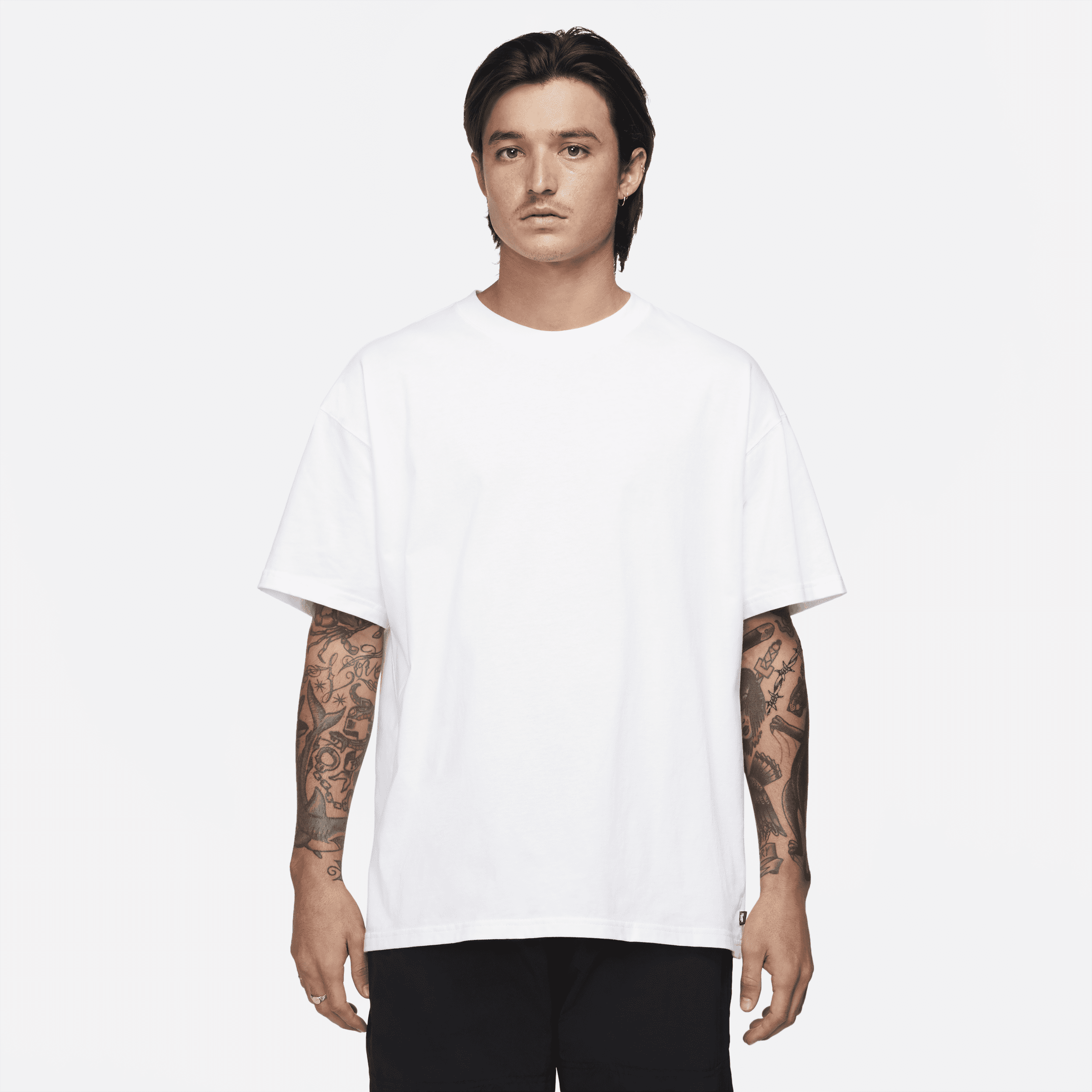 Nike SB-skater-T-shirt - hvid