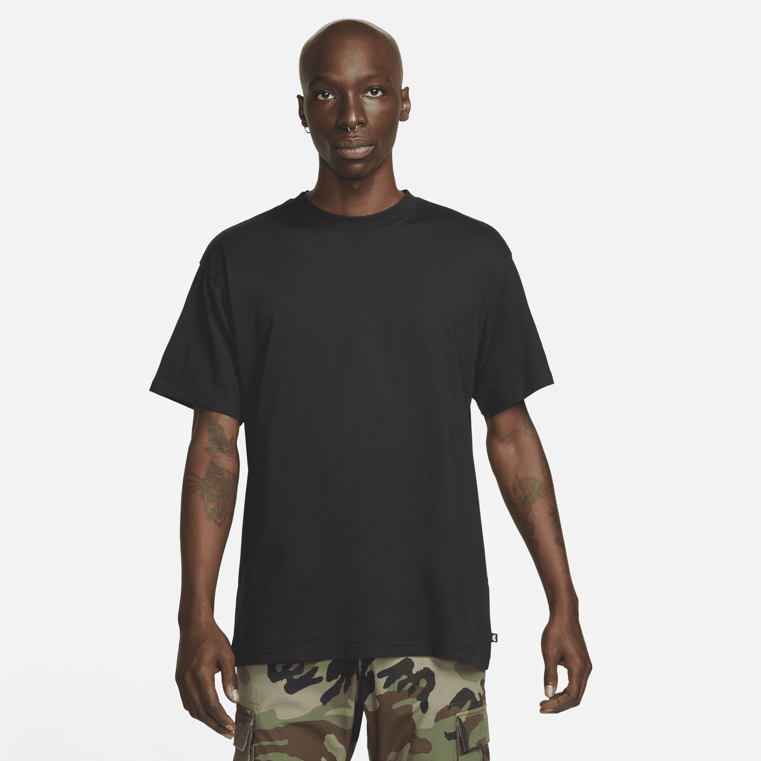 T-shirt da skateboard Nike SB - Nero