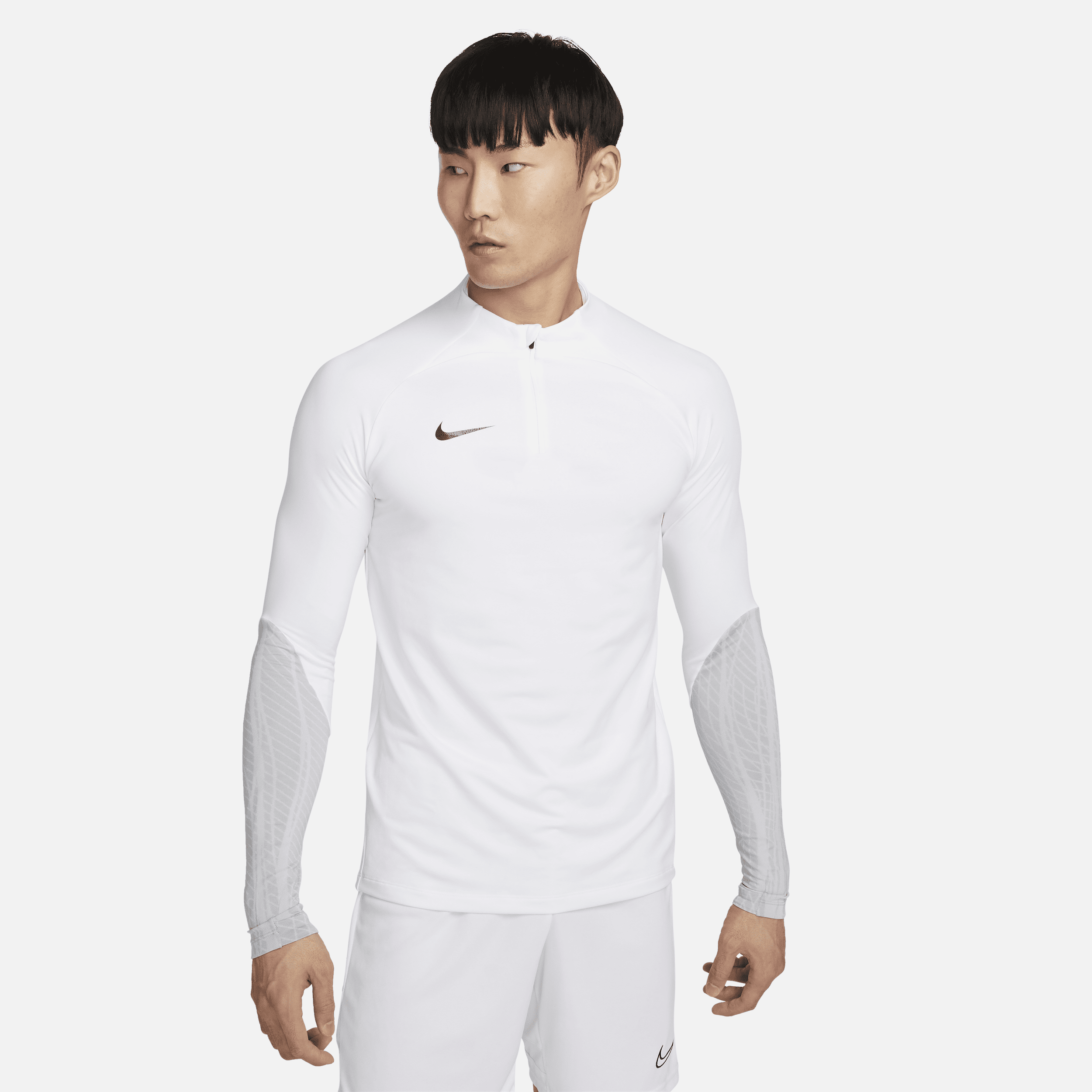 Nike drill 2024 top white