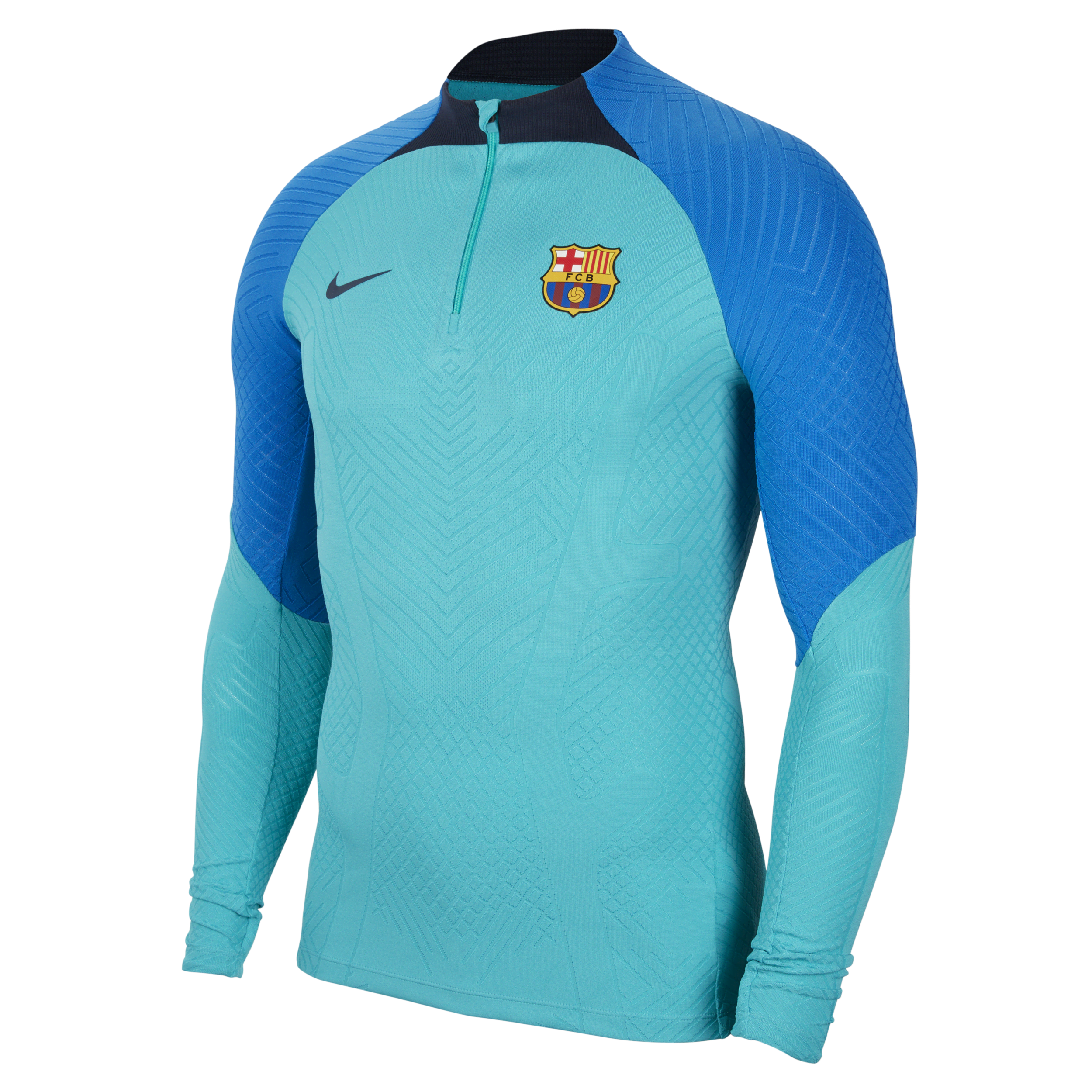 FC Barcelona Strike Elite-Nike Dri-FIT ADV-fodboldtræningstrøje til kvinder - blå