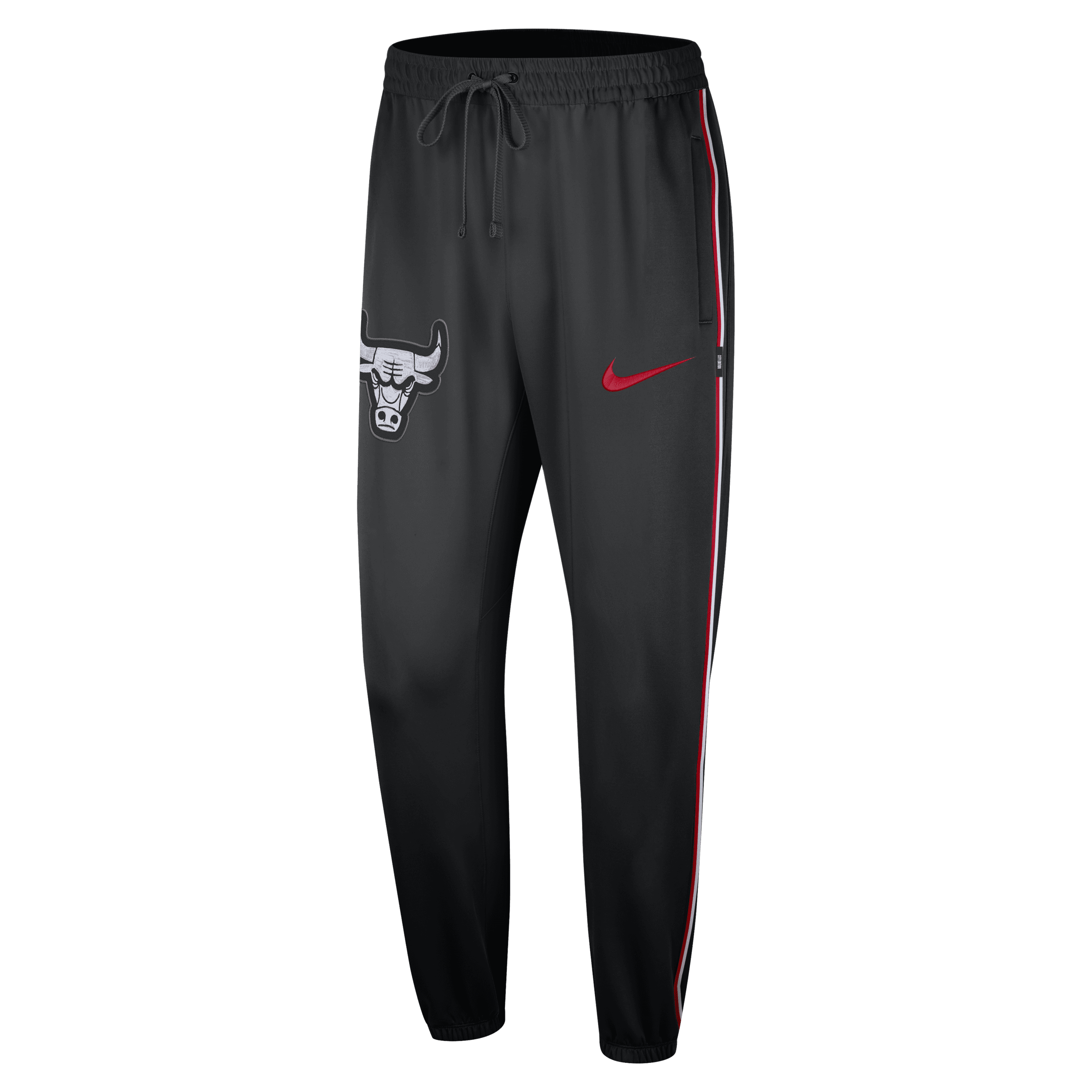 Chicago Bulls Showtime City Edition Nike Dri-FIT NBA-bukser til mænd - sort