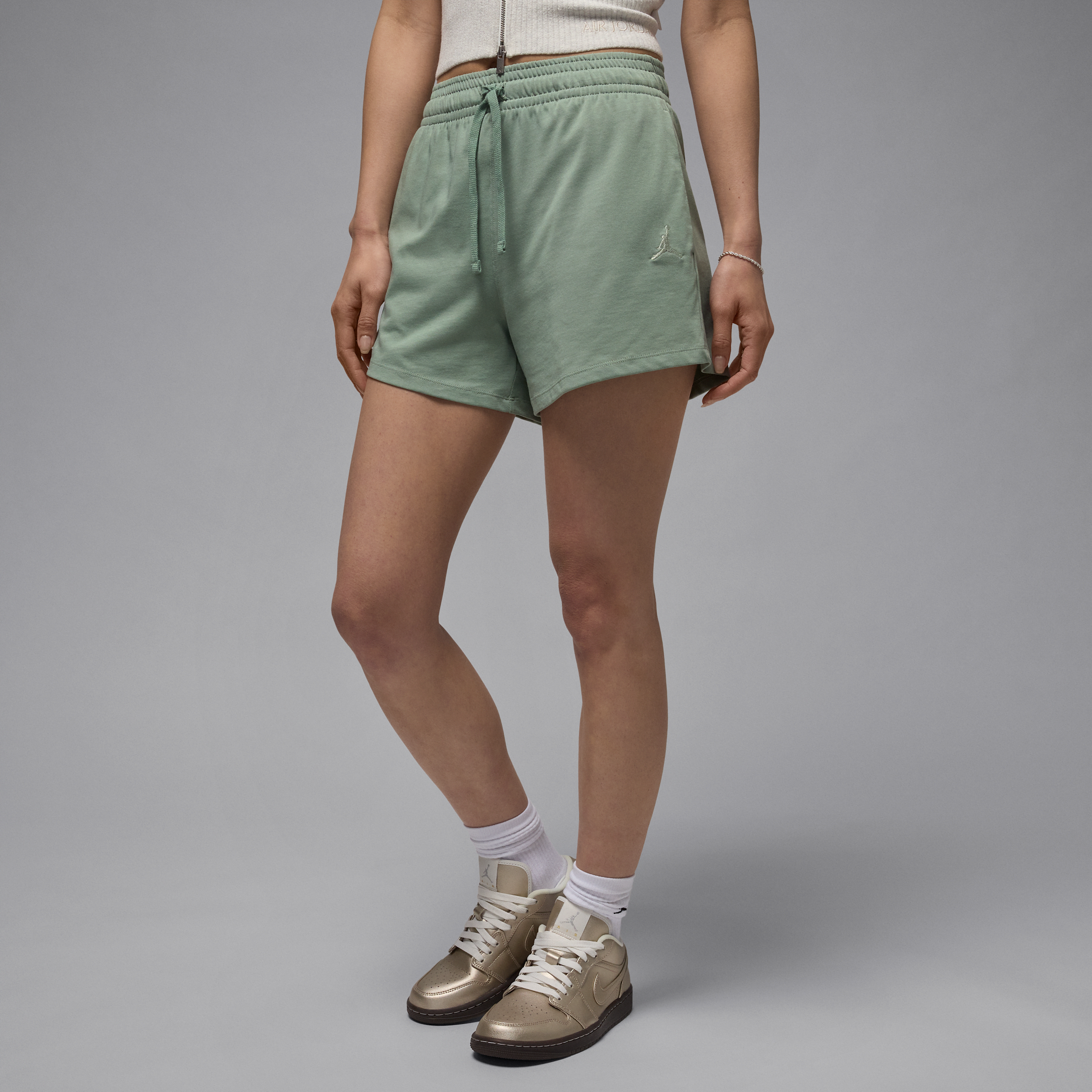 【ナイキ(NIKE)公式ストア】ジョーダン ウィメンズ ニット ショートパンツ FN5796-304 グリーン 【ナイキ(NIKE)公式ストア】ジョーダン ウィメンズ ニット ショートパンツ FN5796-304 グリーン