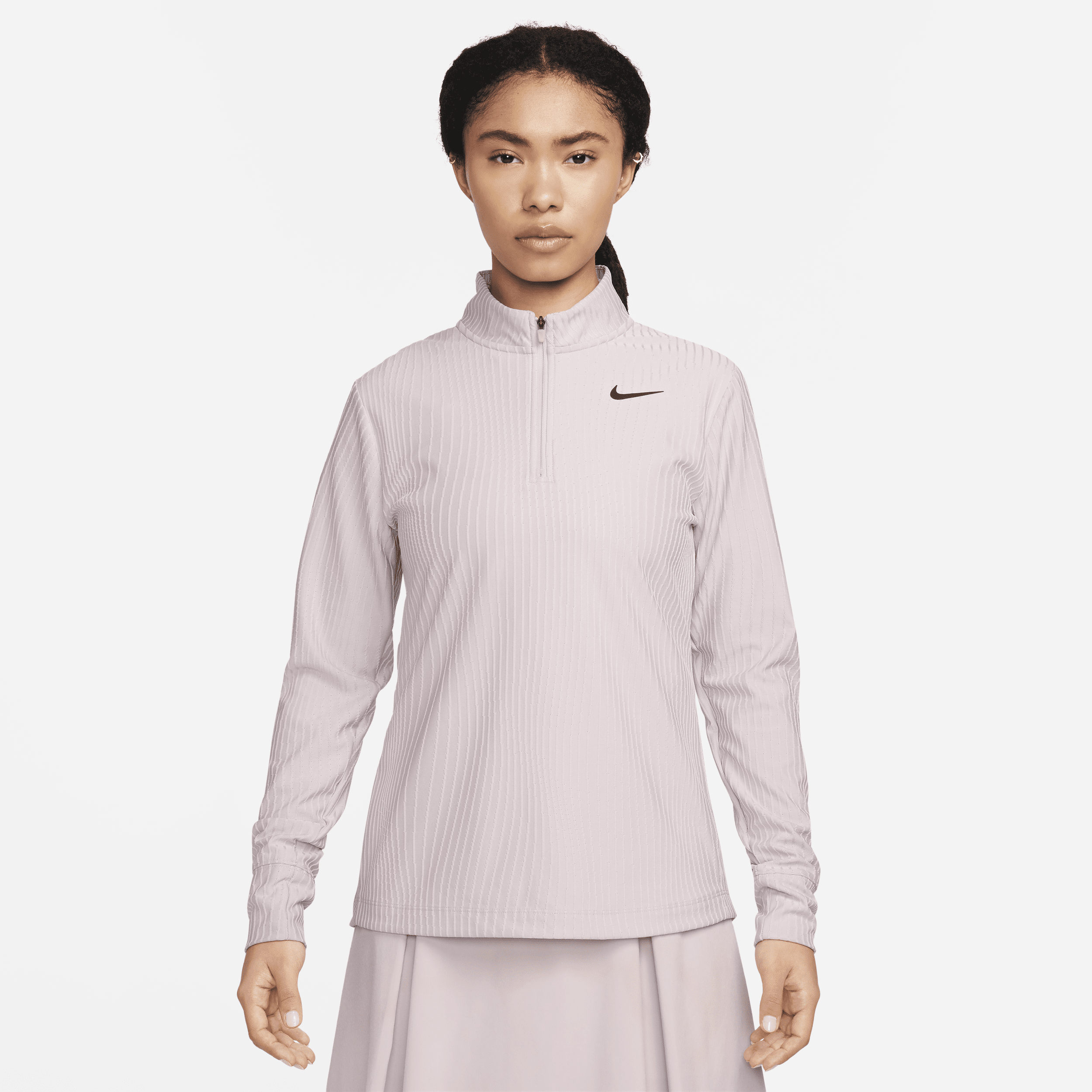 【ナイキ(NIKE)公式ストア】ナイキ ツアー ウィメンズ Dri-FIT ADV 1/4ジップ ゴルフトップ FD5628-019 パープル 【ナイキ(NIKE)公式ストア】ナイキ ツアー ウィメンズ Dri-FIT ADV 1/4ジップ ゴルフトップ FD5628-019 パープル