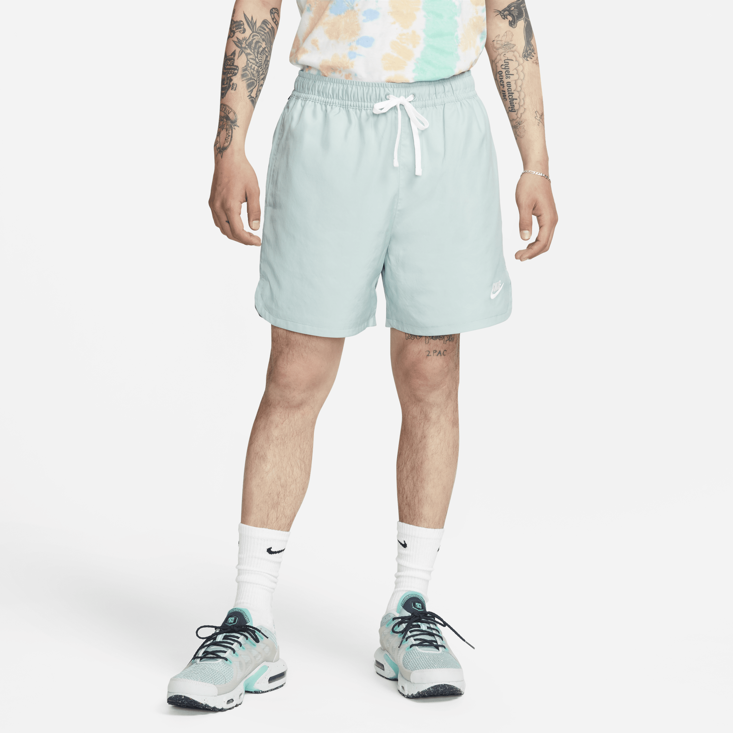 Vævede Nike Sportswear Sport Essentials Flow-shorts med for til mænd - grøn