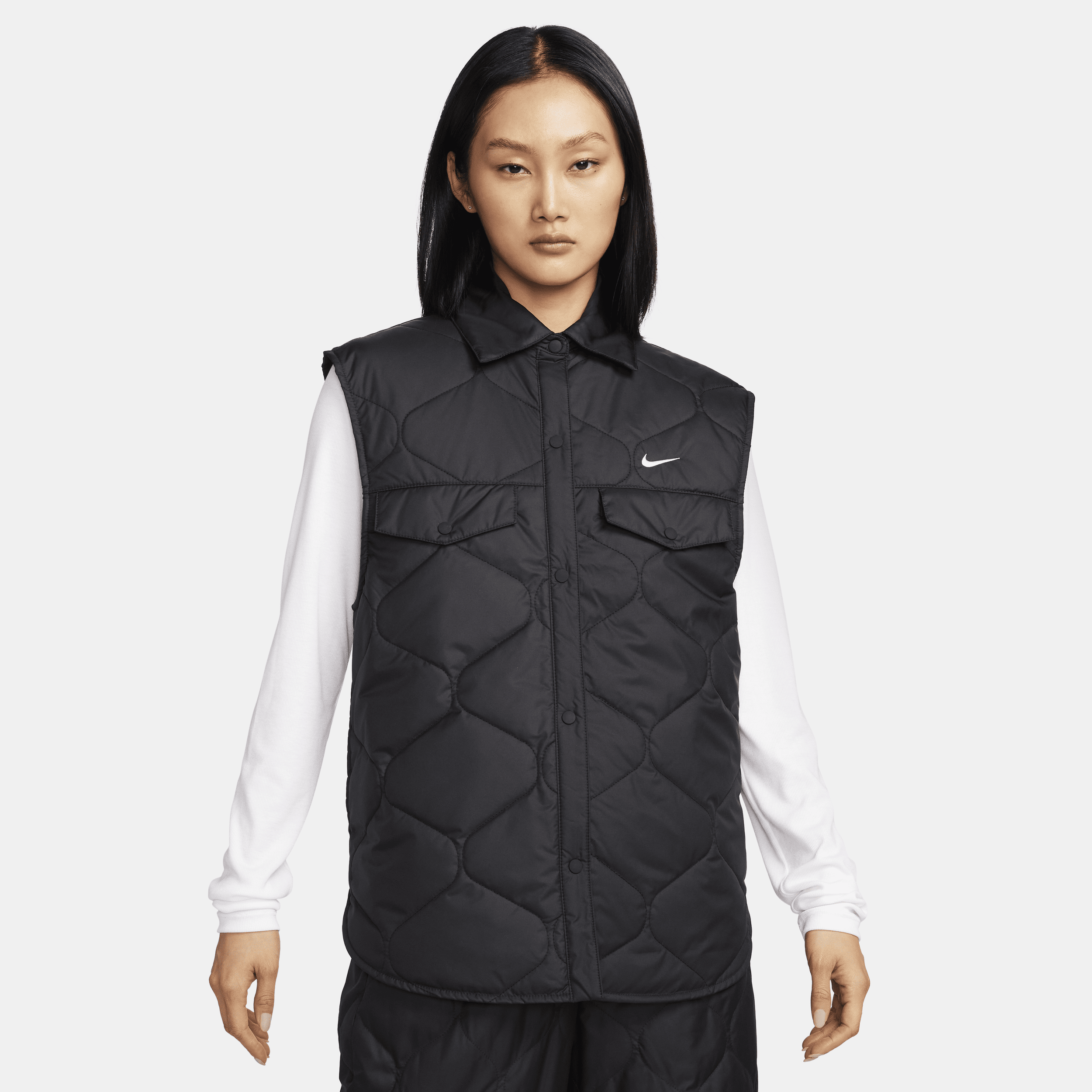 【ナイキ(NIKE)公式ストア】ナイキ スポーツウェア エッセンシャル ウィメンズベスト FB8738-010 ブラック 【ナイキ(NIKE)公式ストア】ナイキ スポーツウェア エッセンシャル ウィメンズベスト FB8738-010 ブラック