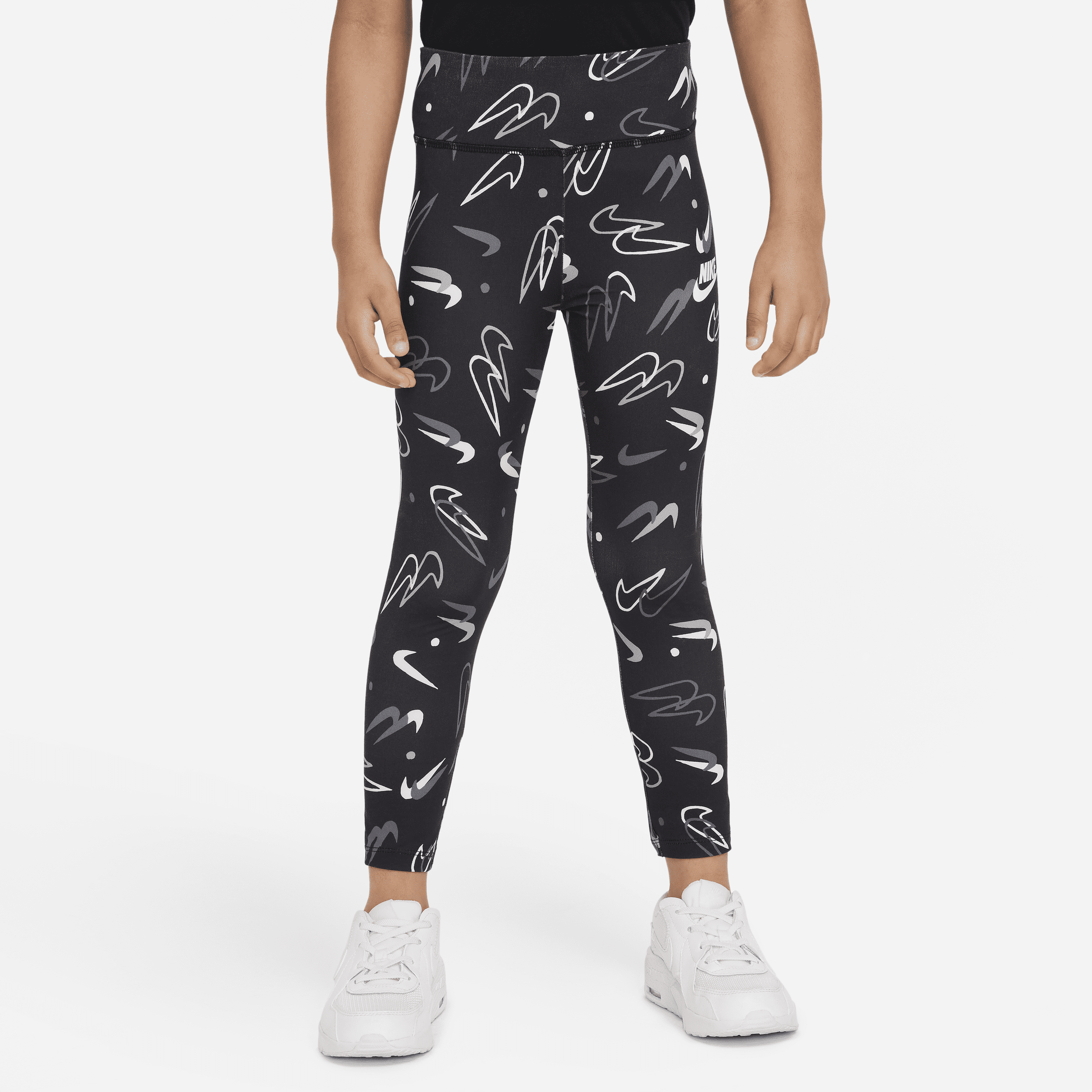 Nike Print Pack-leggings til mindre børn - sort