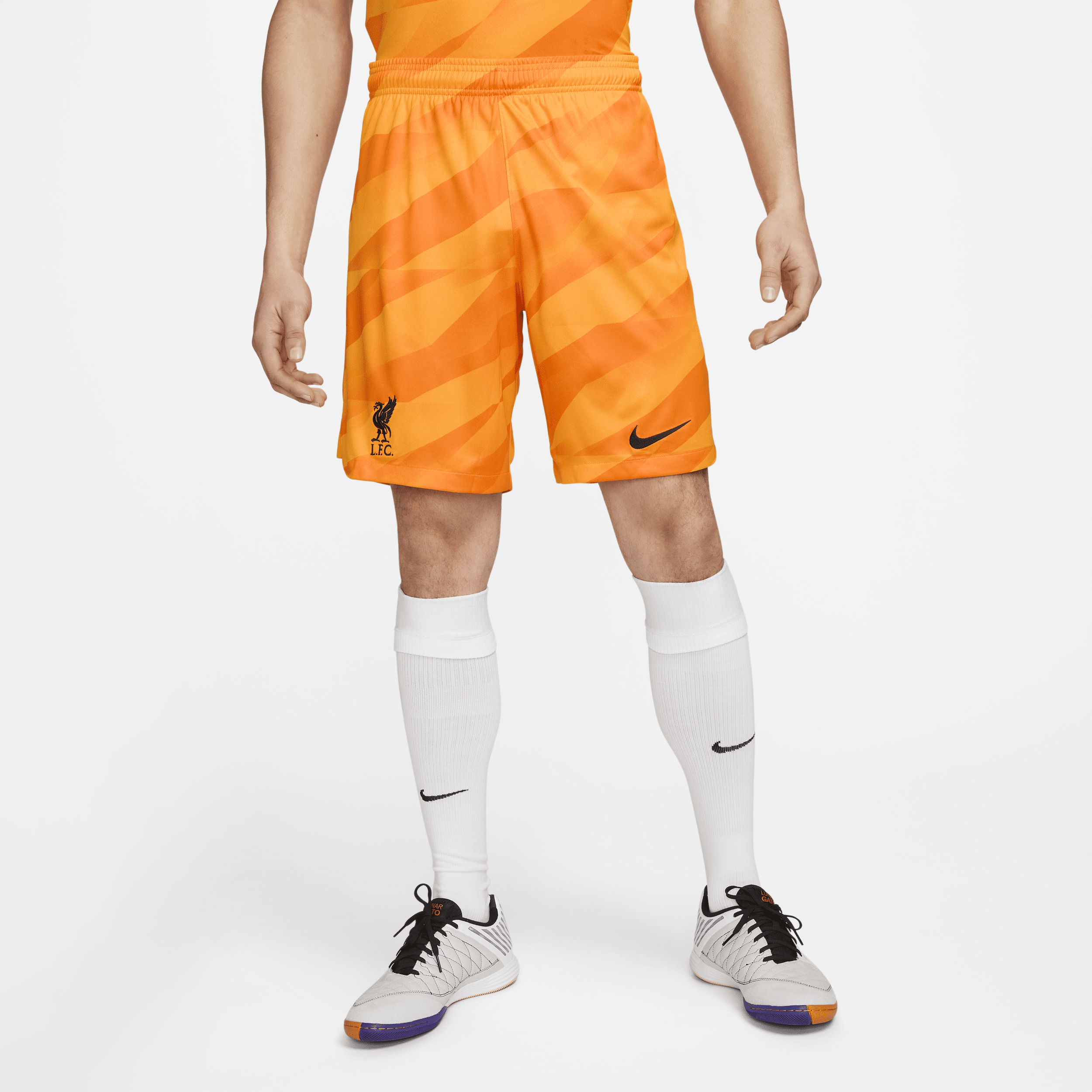 Liverpool FC 2023/24 Stadium Goalkeeper Nike Dri-FIT-fodboldshorts til mænd - gul