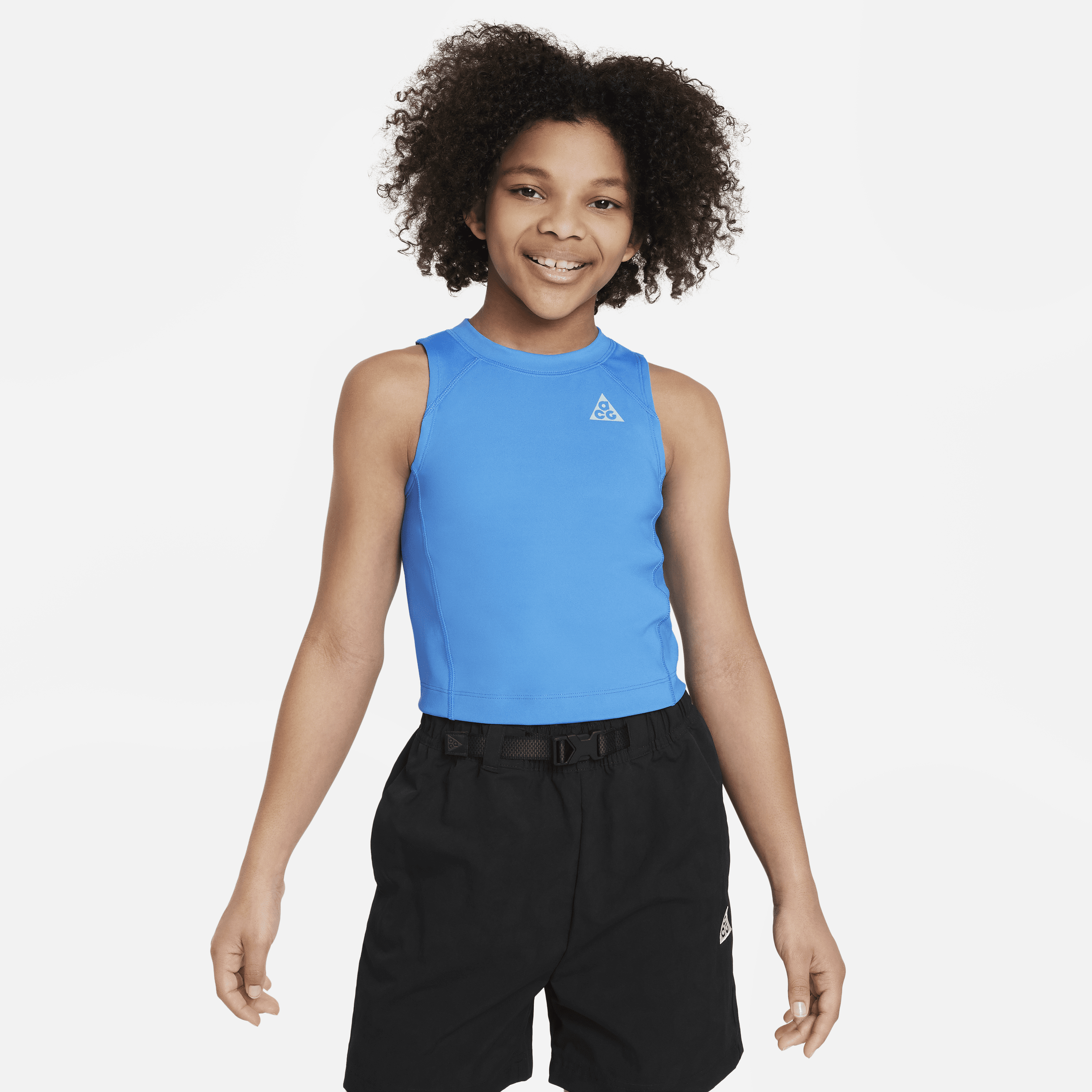 Nike ACG Repel trainingstanktop voor meisjes - Blauw