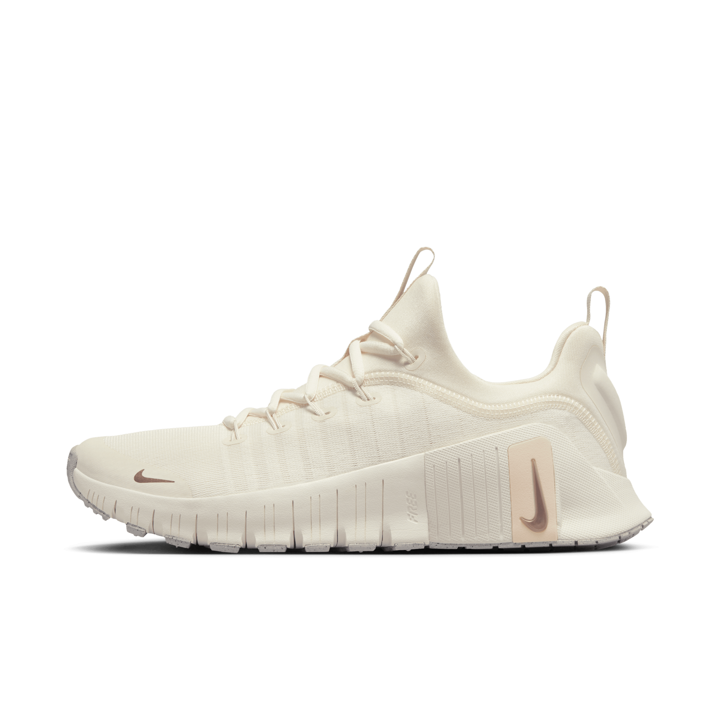 Nike Free Metcon 6 Women s Workout Shoes Brown Recycled Content Minimum FJ7126 100 FOOTY.COM
