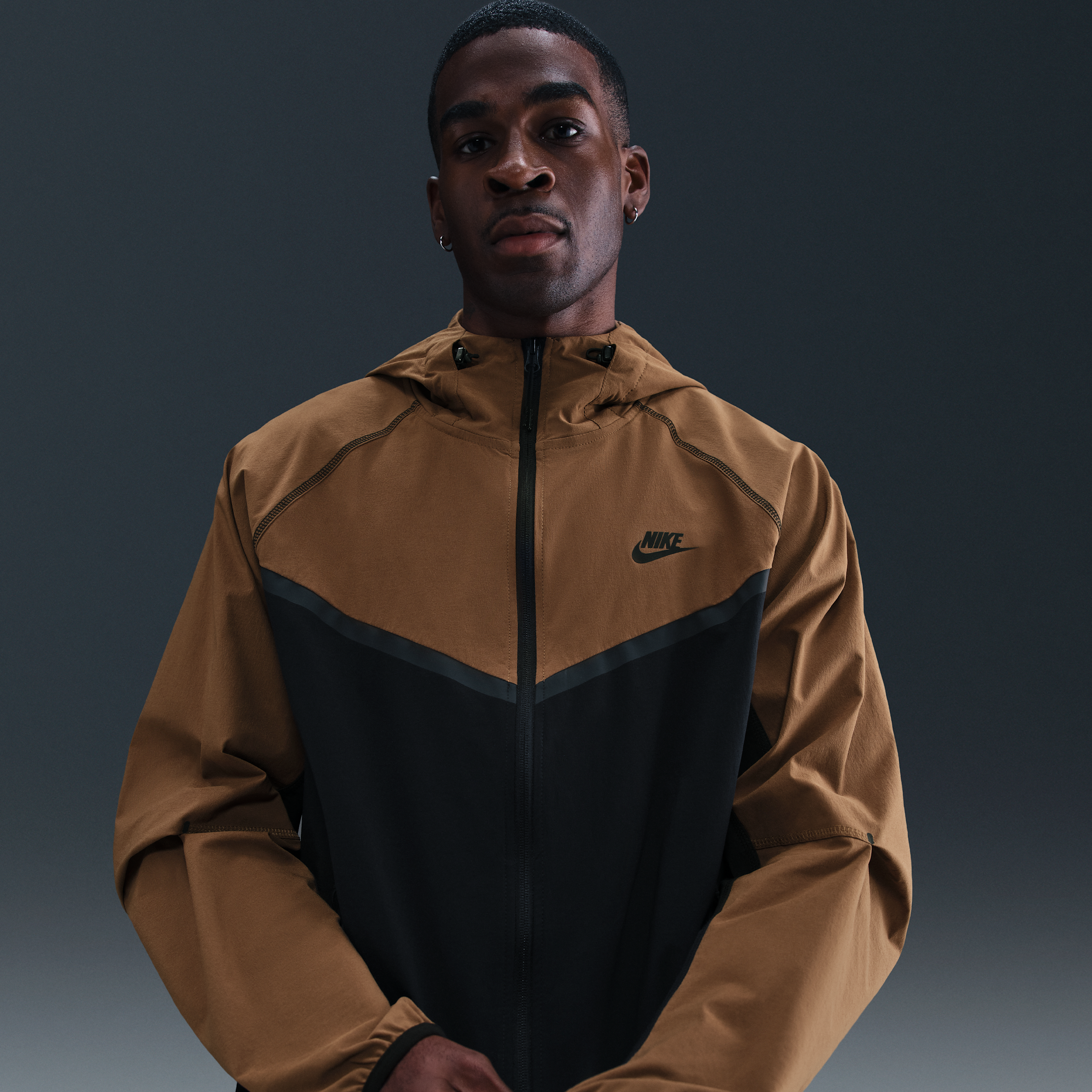 Nike Tech Chaqueta de tejido Woven - Hombre - Negro