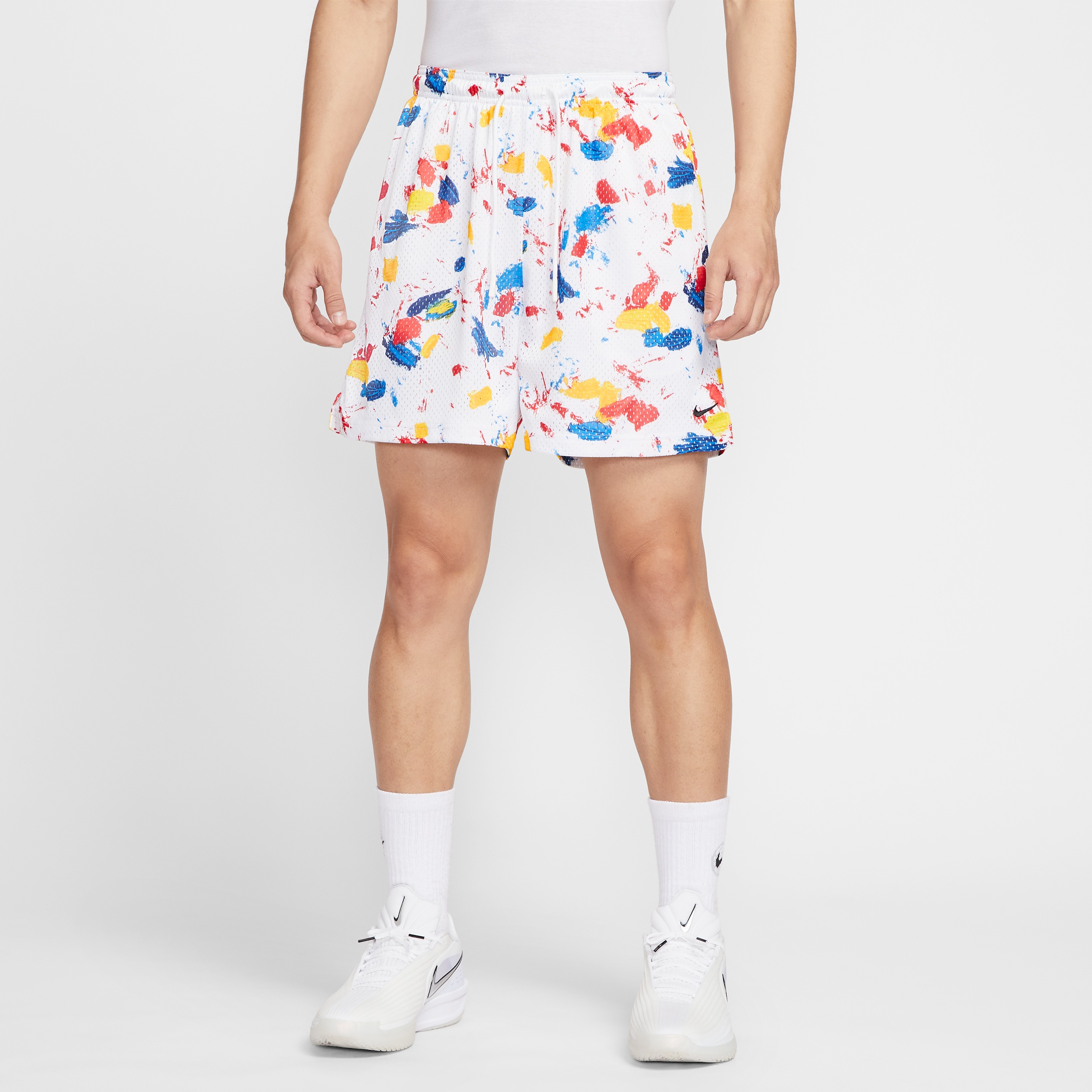 【ナイキ(NIKE)公式ストア】ナイキ メンズ Dri-FIT 13cm プラクティス メッシュ バスケットボールショートパンツ HV1883-100 ホワイト 【ナイキ(NIKE)公式ストア】ナイキ メンズ Dri-FIT 13cm プラクティス メッシュ バスケットボールショートパンツ HV1883-100 ホワイト