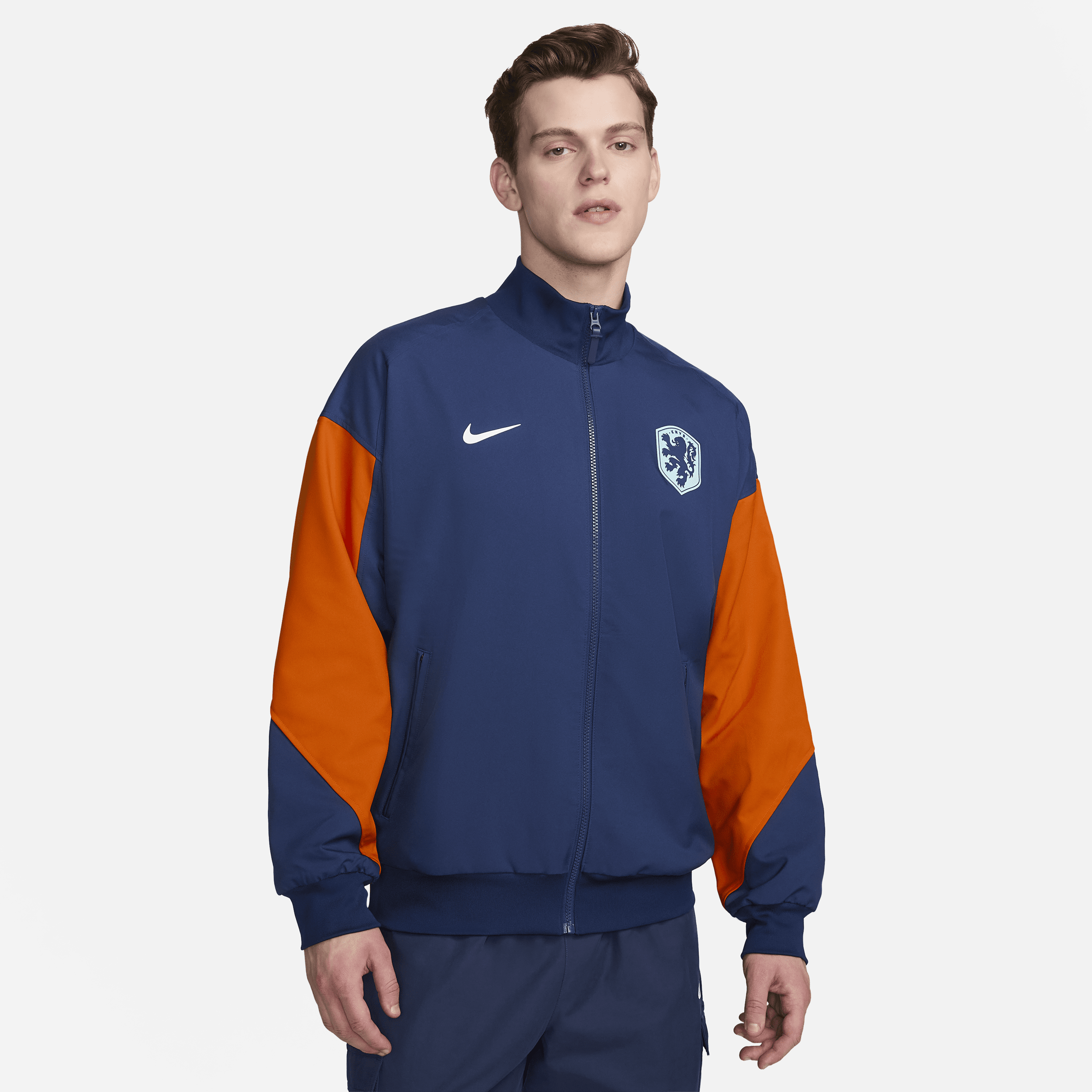 Países Bajos Strike Chaqueta de fútbol Nike Dri-FIT - Hombre - Azul