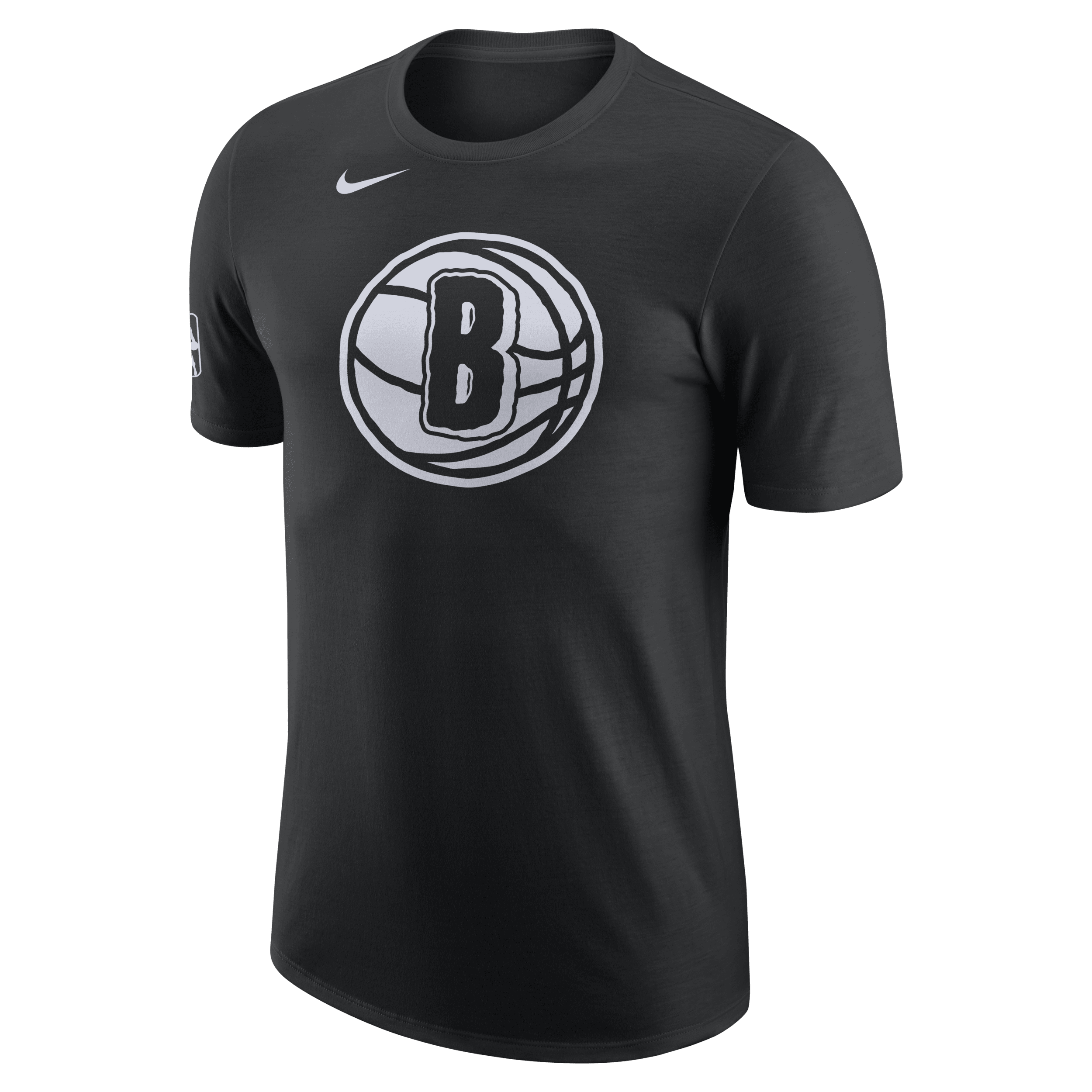 Brooklyn Nets City Edition Nike NBA-herenshirt - Zwart