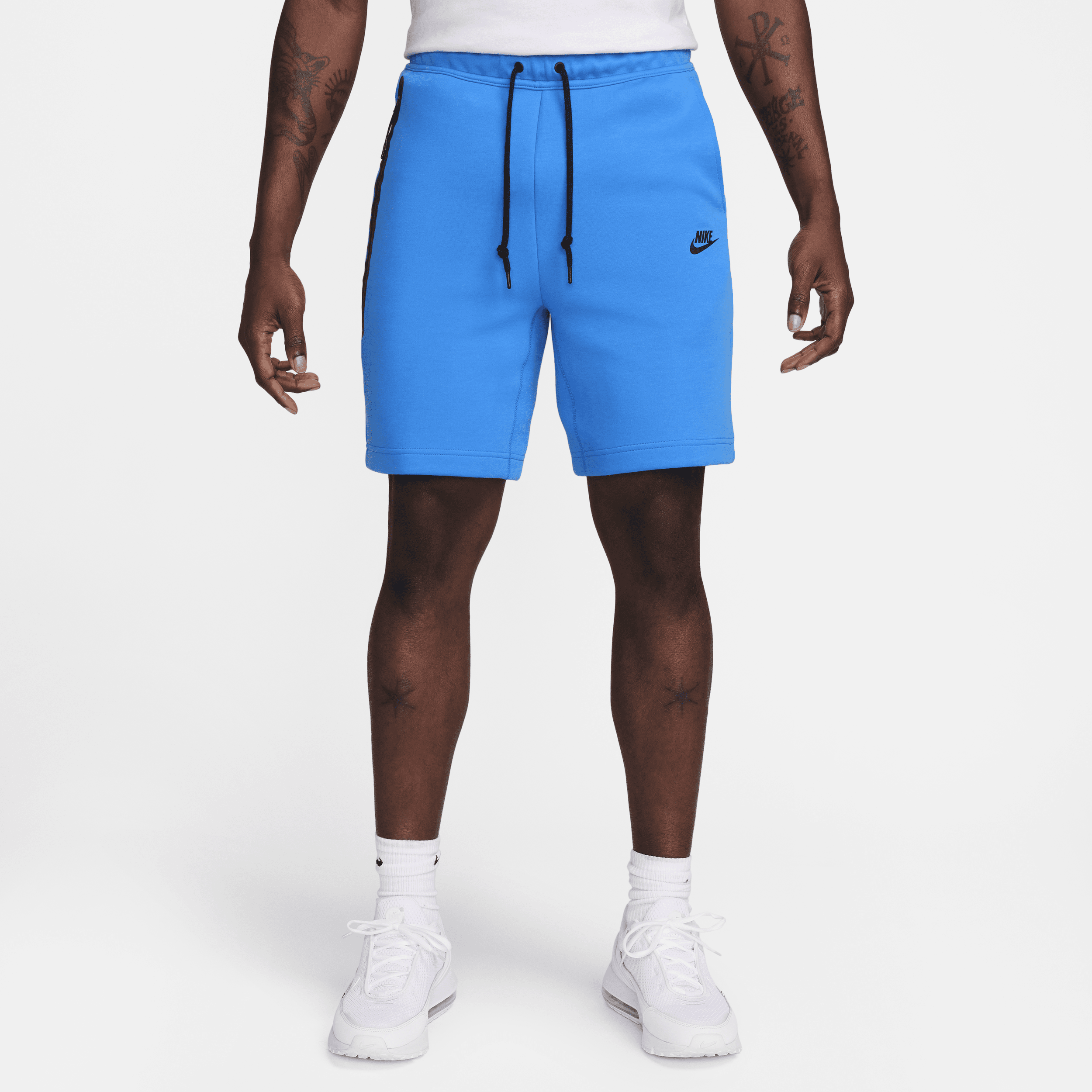 Shorts Nike Sportswear Tech Fleece - Uomo - Blu