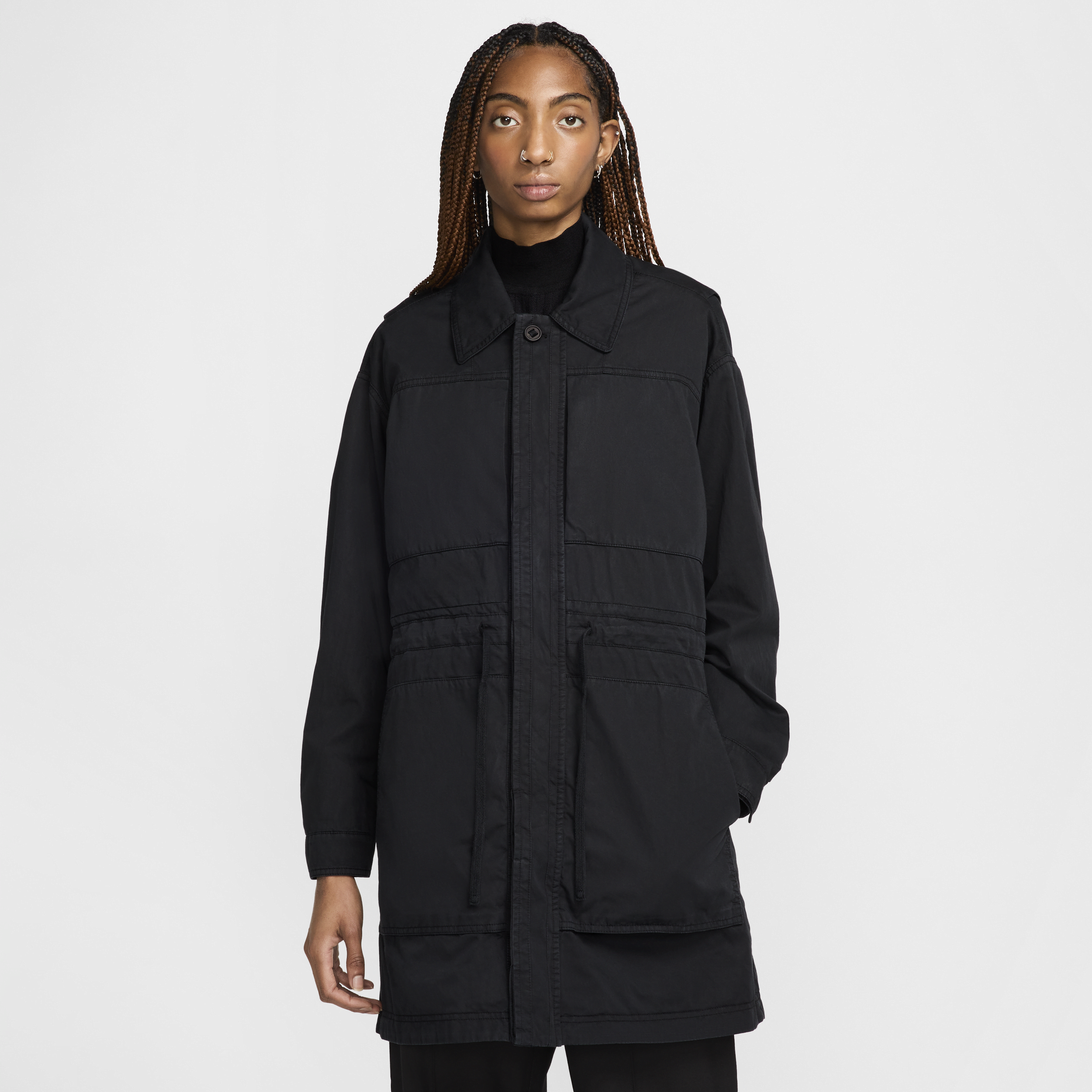 【ナイキ(NIKE)公式ストア】ナイキ Every Stitch Considered ウィメンズ ショップ コート FQ0294-010 ブラック 【ナイキ(NIKE)公式ストア】ナイキ Every Stitch Considered ウィメンズ ショップ コート FQ0294-010 ブラック