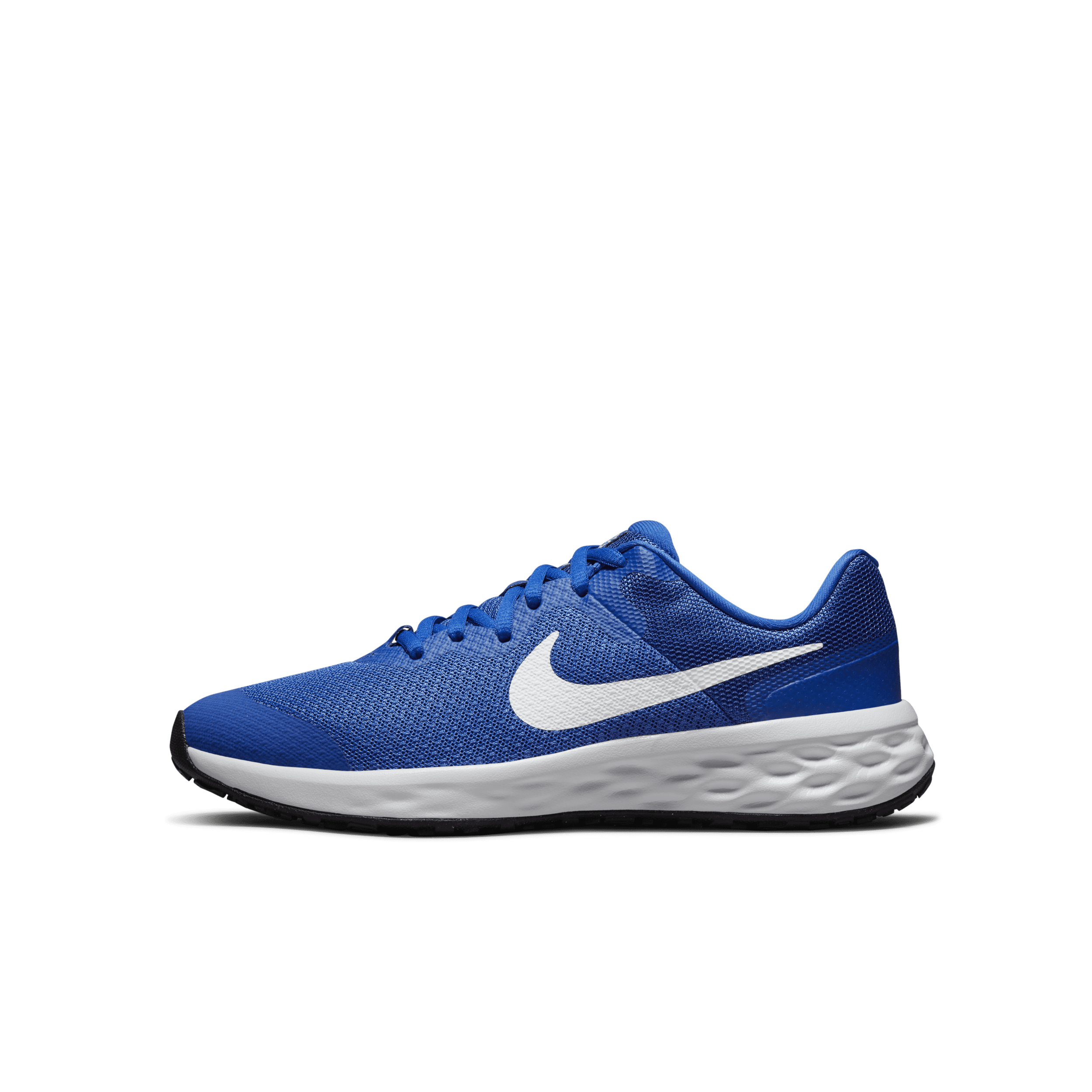 Nike Revolution 6-løbesko til vej til større børn - blå