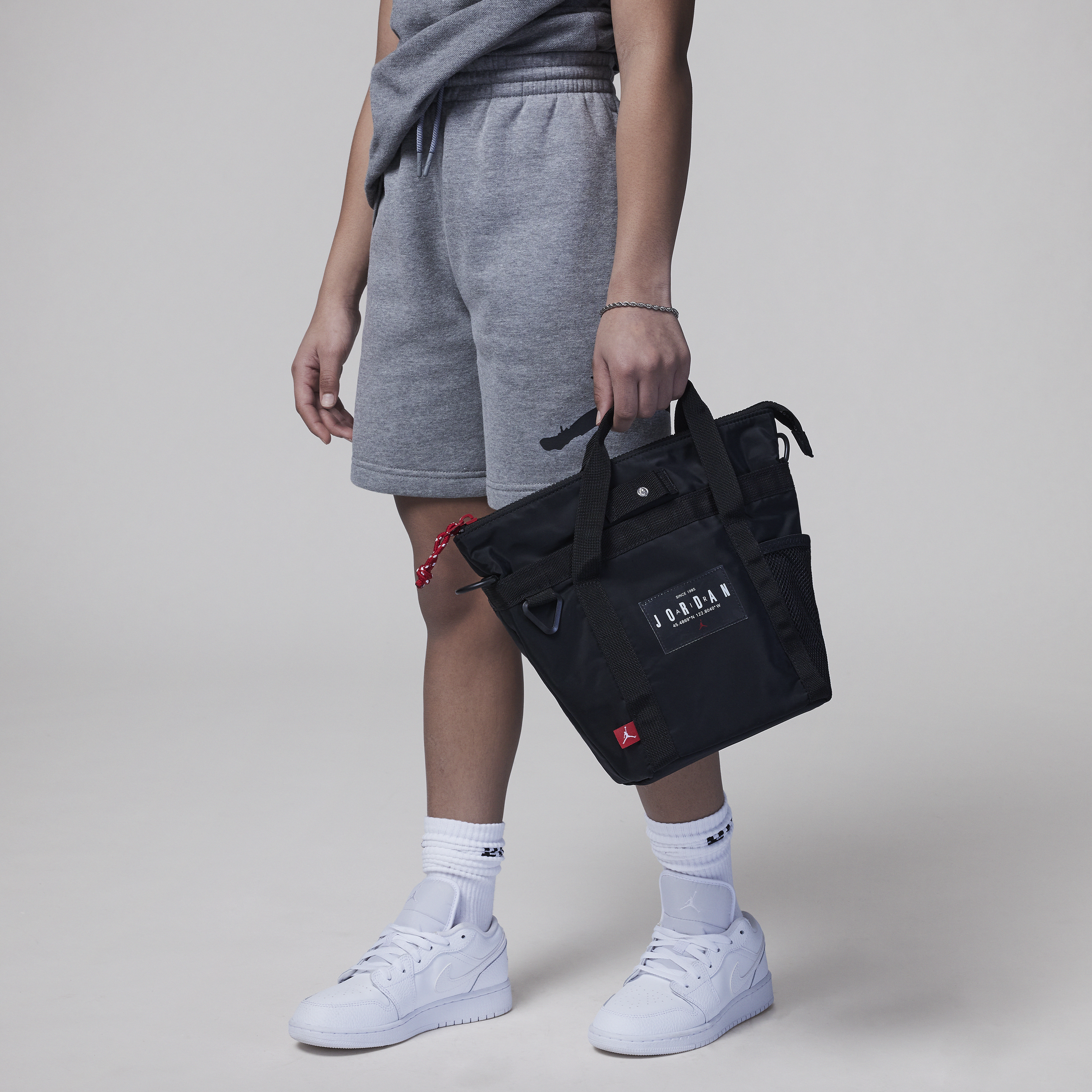 Air Jordan Mini Tote draagtas voor kids (7 liter) - Zwart