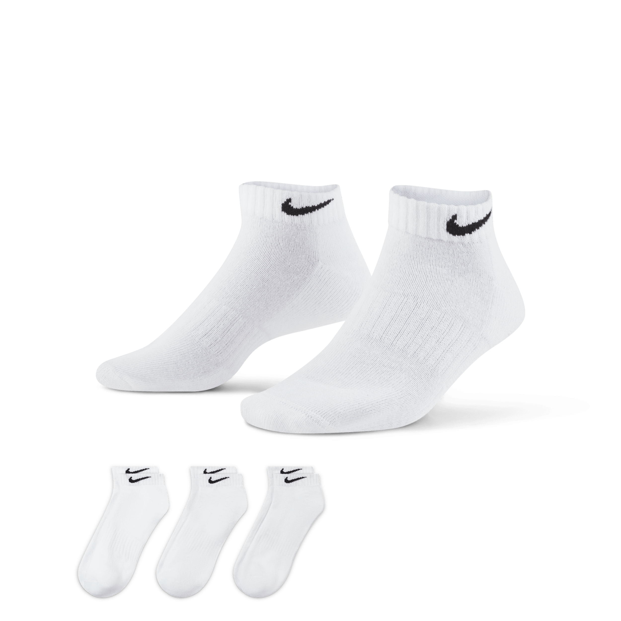 【ナイキ(NIKE)公式ストア】ナイキ エブリデイ クッションド トレーニング LOW ソックス (3足) SX7670-100 ホワイト 【ナイキ(NIKE)公式ストア】ナイキ エブリデイ クッションド トレーニング LOW ソックス (3足) SX7670-100 ホワイト