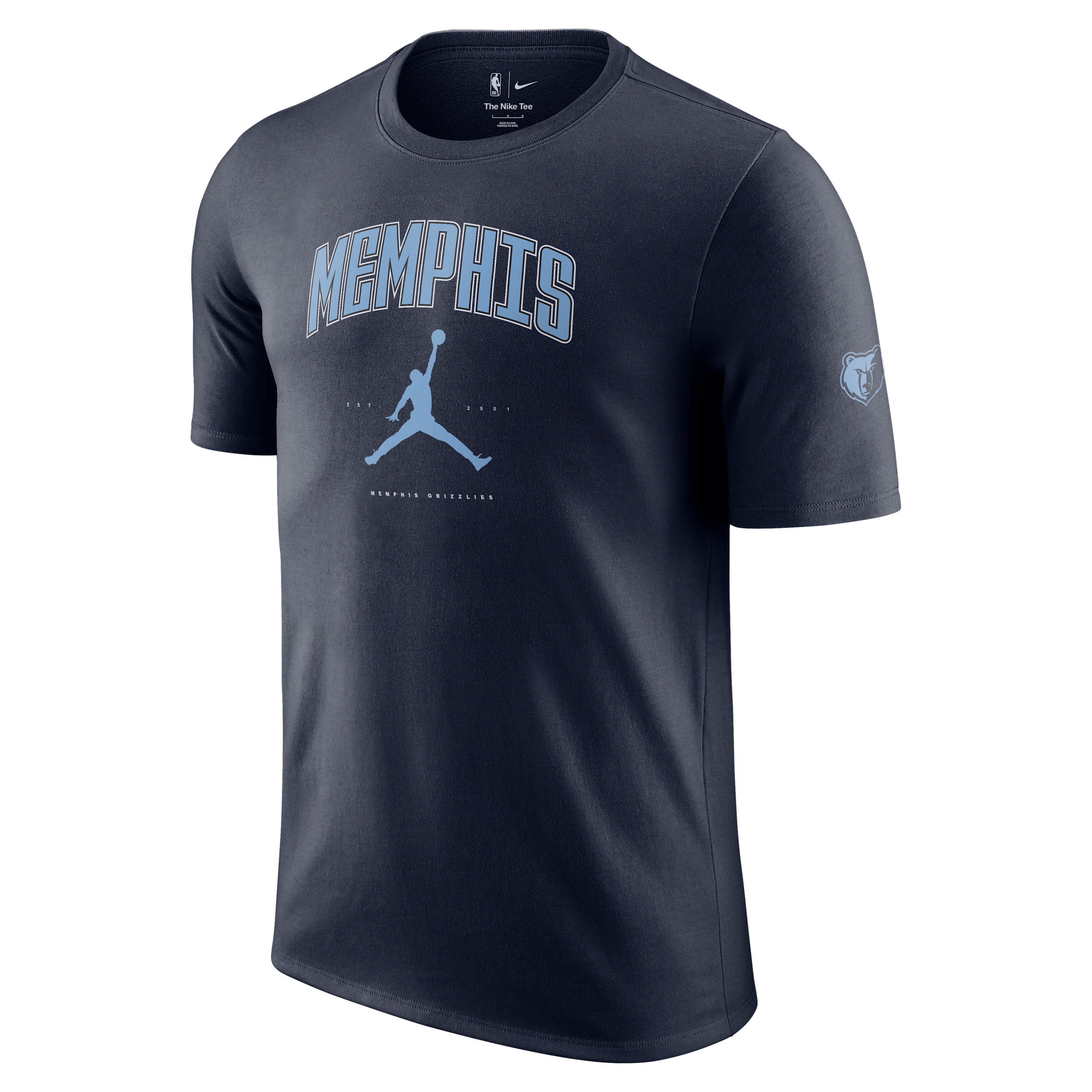 【ナイキ(NIKE)公式ストア】メンフィス グリズリーズ エッセンシャル メンズ ジョーダン NBA Tシャツ HQ1238-419 ブルー 【ナイキ(NIKE)公式ストア】メンフィス グリズリーズ エッセンシャル メンズ ジョーダン NBA Tシャツ HQ1238-419 ブルー