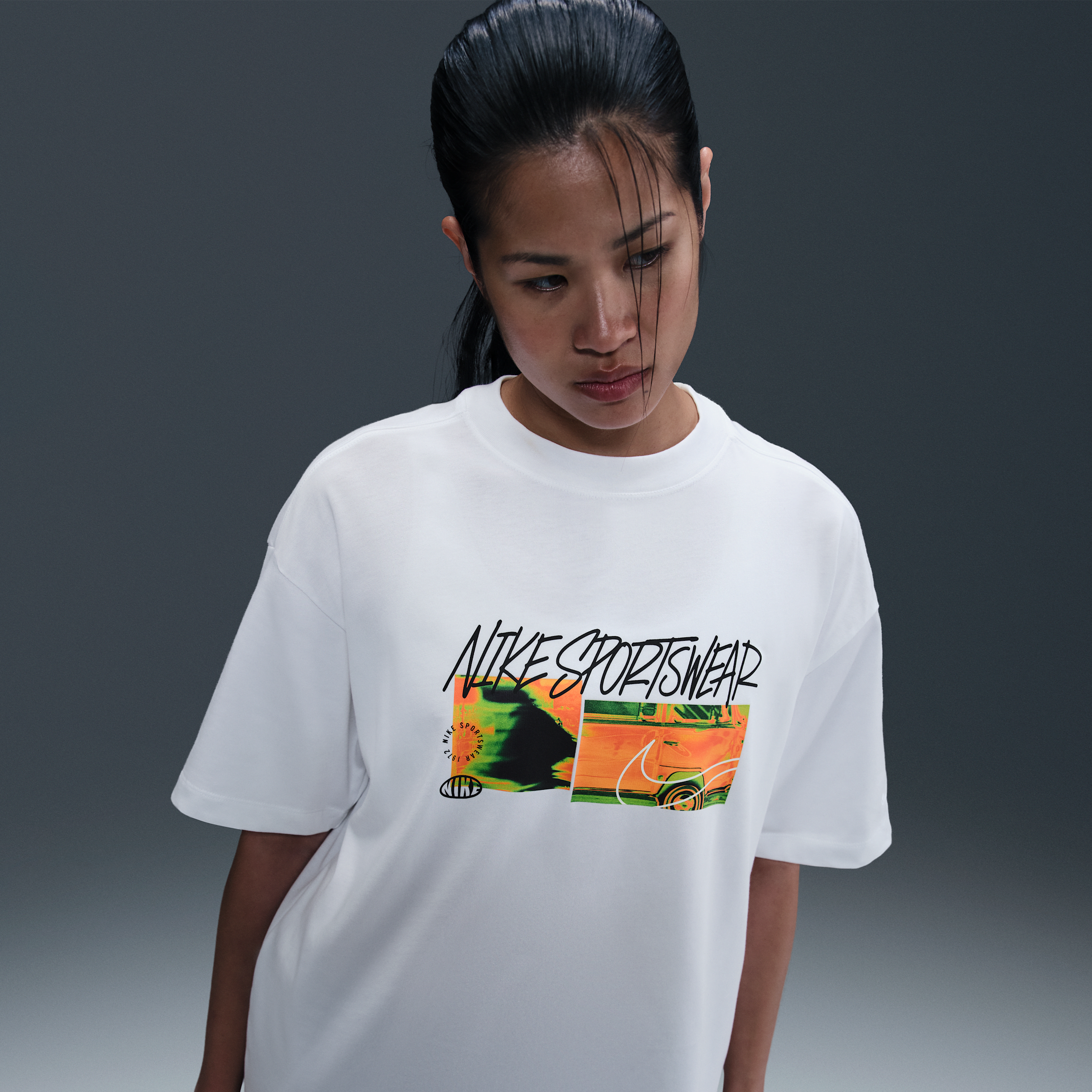 【ナイキ(NIKE)公式ストア】ナイキ スポーツウェア ウィメンズ オーバーサイズド Tシャツ IB7565-100 ホワイト 【ナイキ(NIKE)公式ストア】ナイキ スポーツウェア ウィメンズ オーバーサイズド Tシャツ IB7565-100 ホワイト