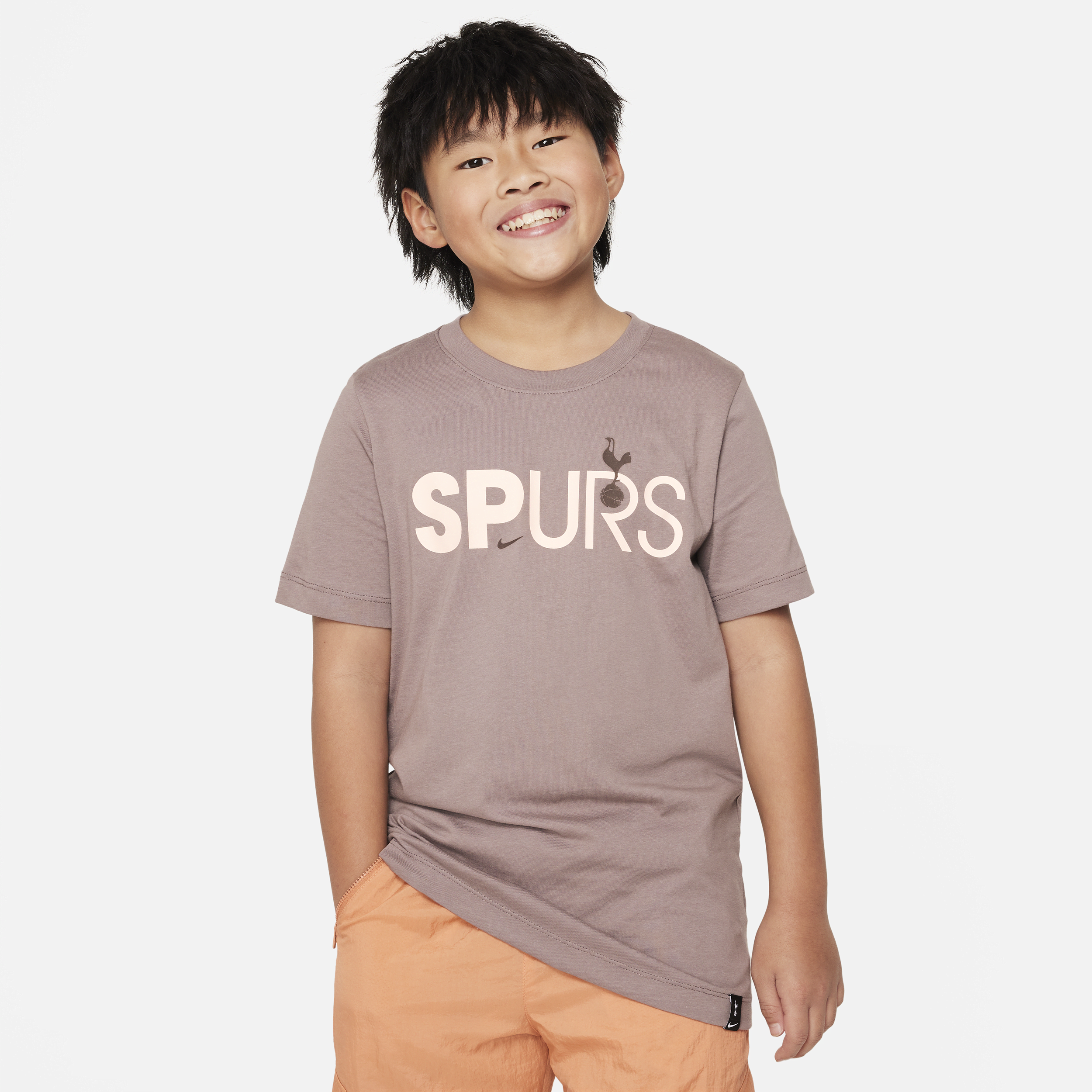 Tottenham Hotspur Mercurial Nike Football-T-shirt til større børn - brun