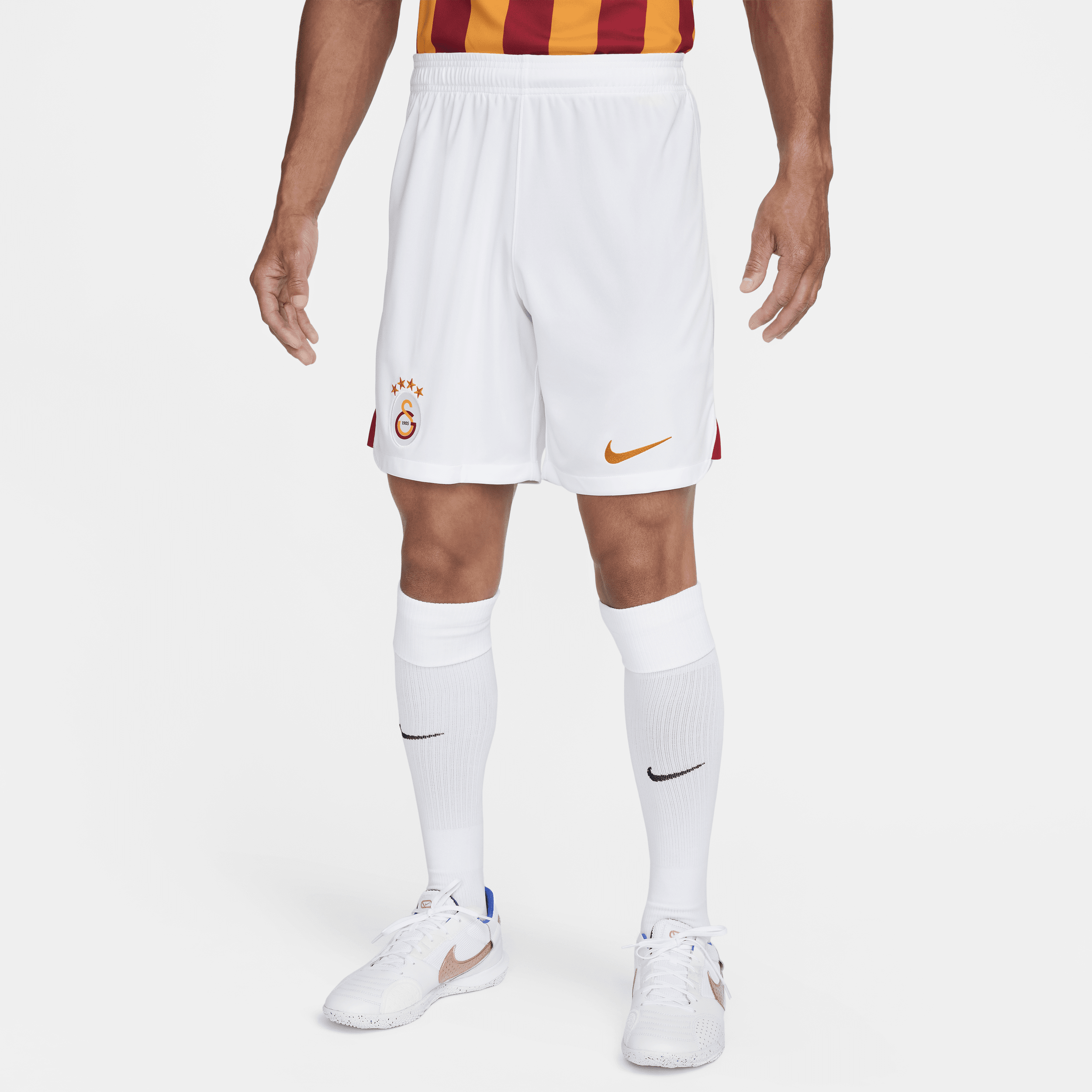 Shorts da calcio Nike Dri-FIT Galatasaray 2023/24 Stadium da uomo – Terza - Bianco