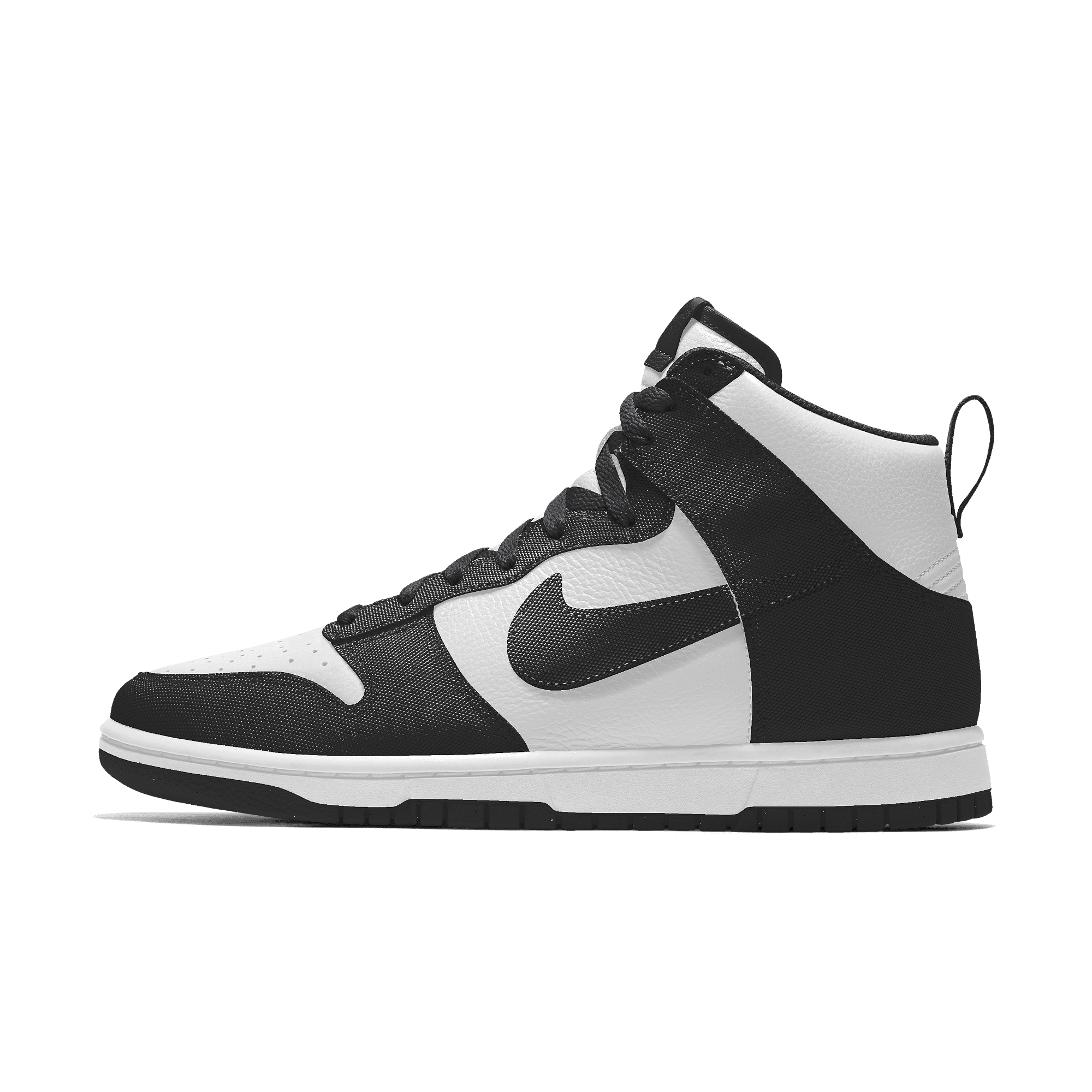 Scarpa personalizzabile Nike Dunk High By You – Donna - Nero