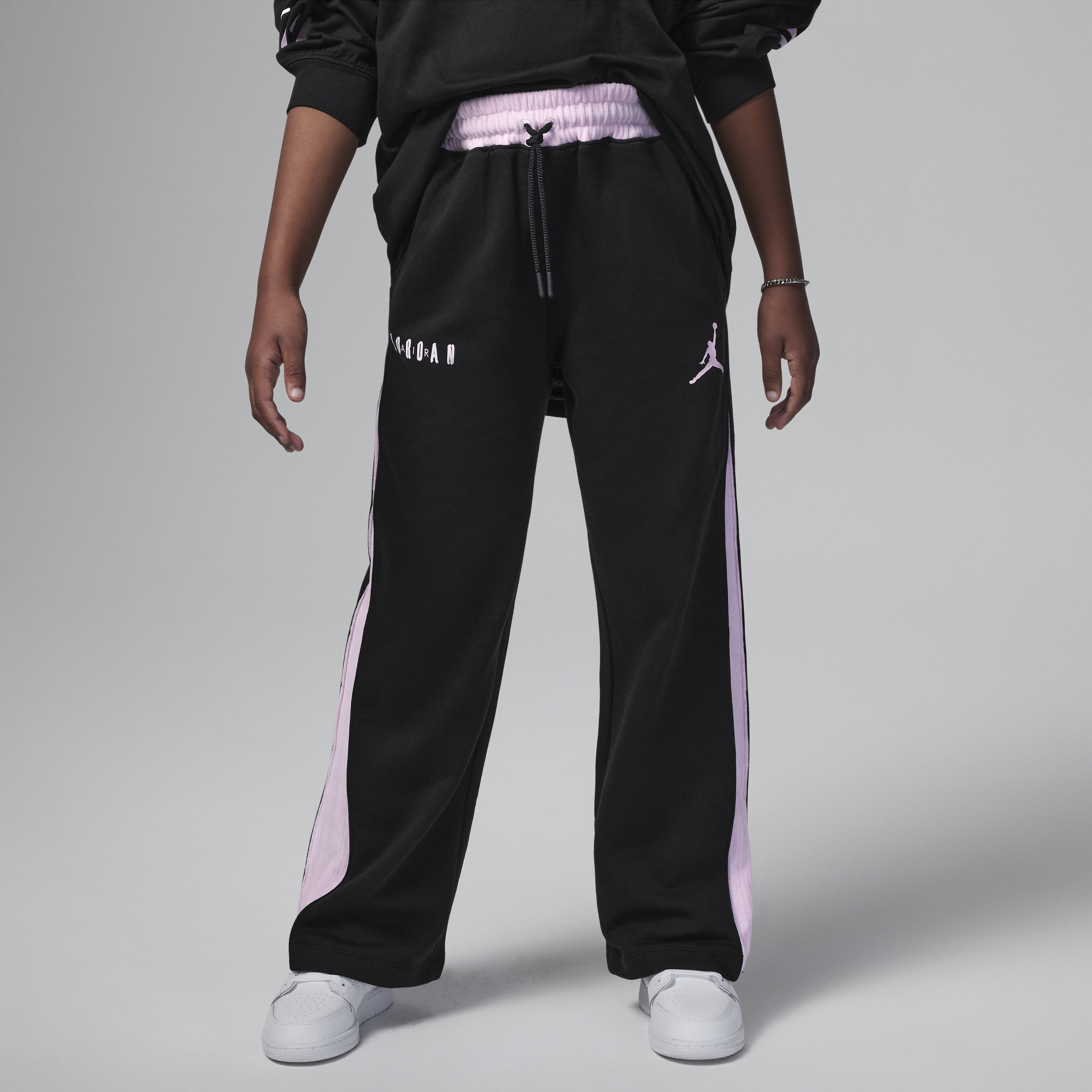 Nike Pantaloni Jordan Soft Touch Mixed Fleece – Ragazzi - Nero