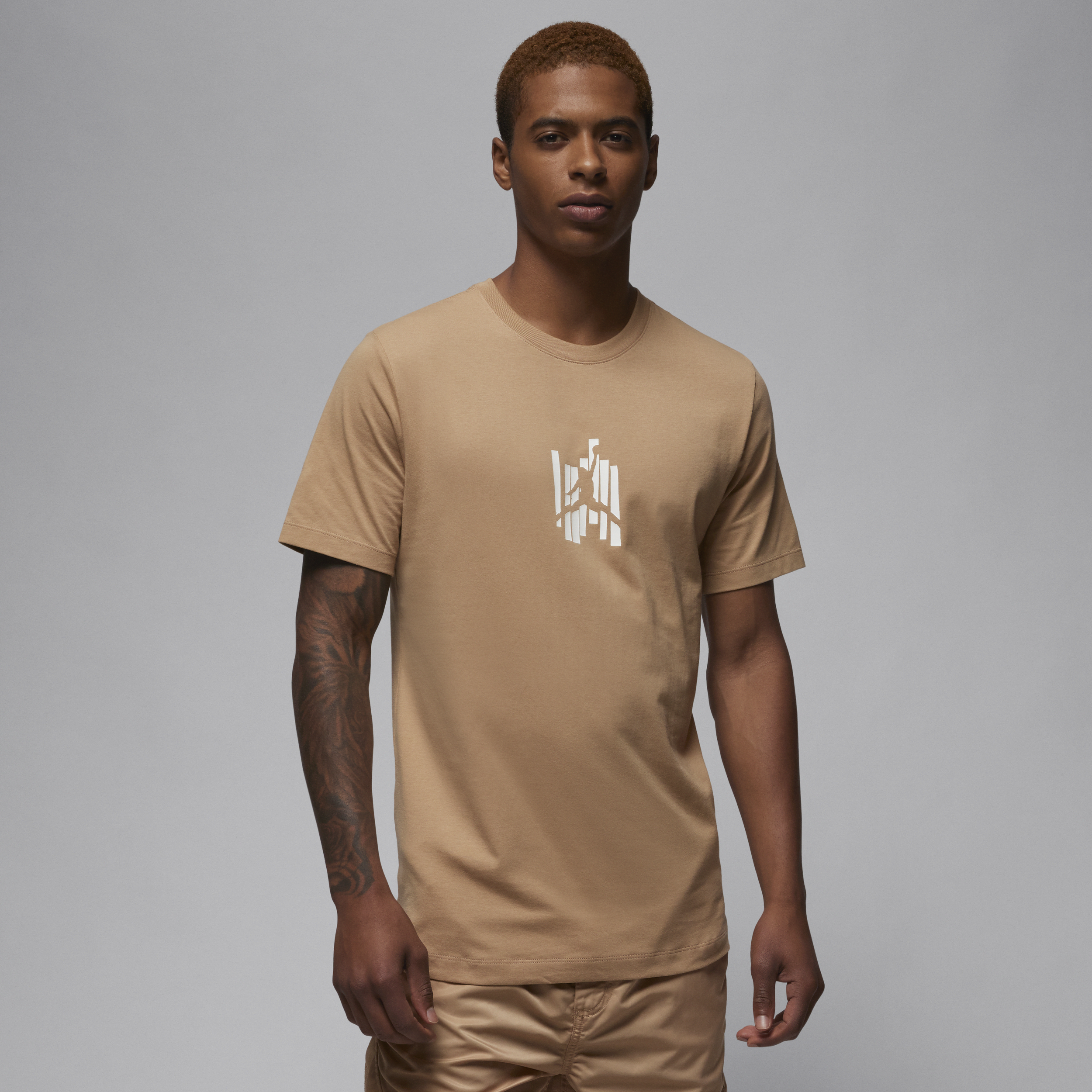 Jordan Brand Camiseta con estampado - Hombre - Marrón