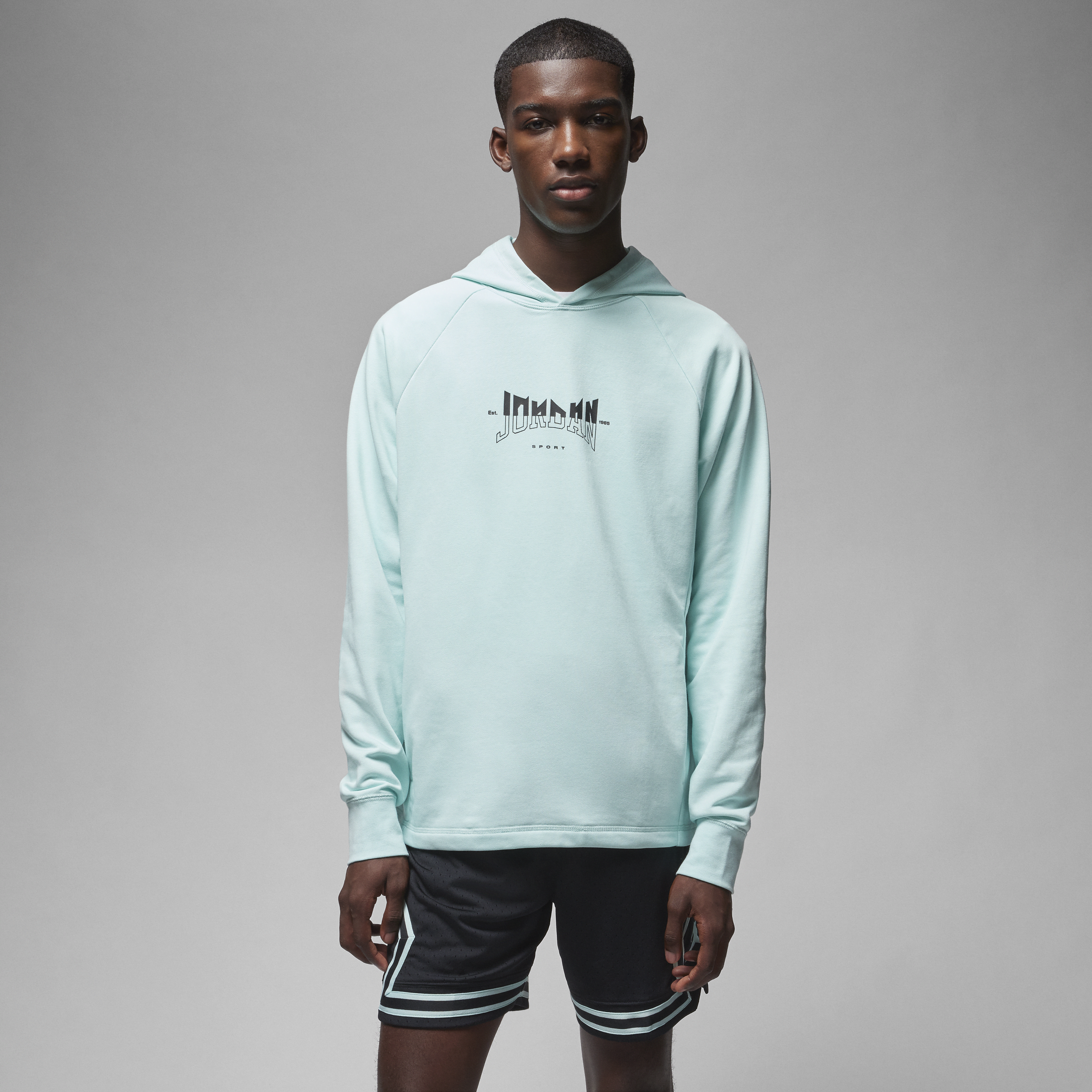 Nike Felpa pullover in fleece con cappuccio e grafica Jordan Dri-FIT Sport – Uomo - Verde