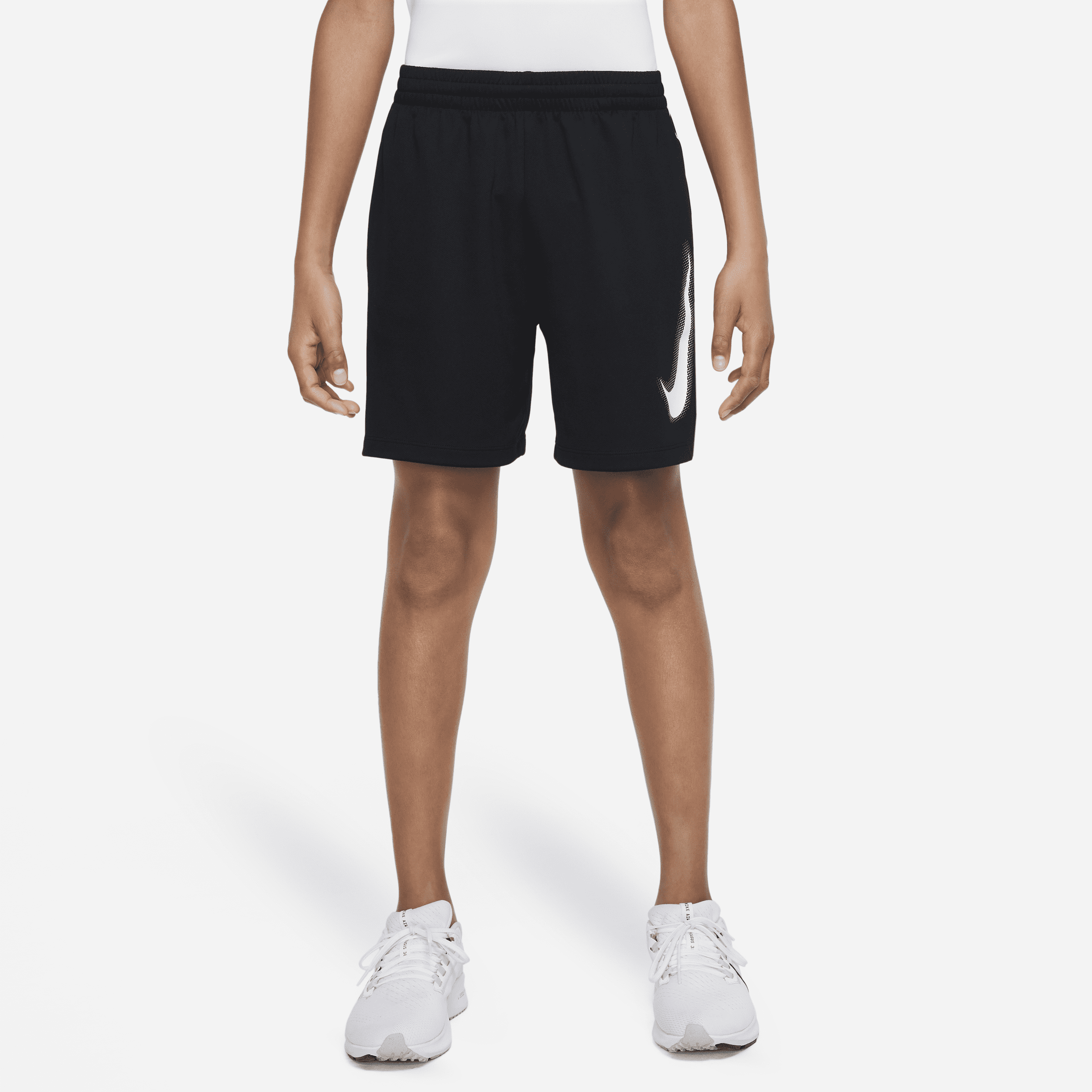 Nike Multi Pantalón corto de entrenamiento con estampado Dri-FIT - Niño - Negro
