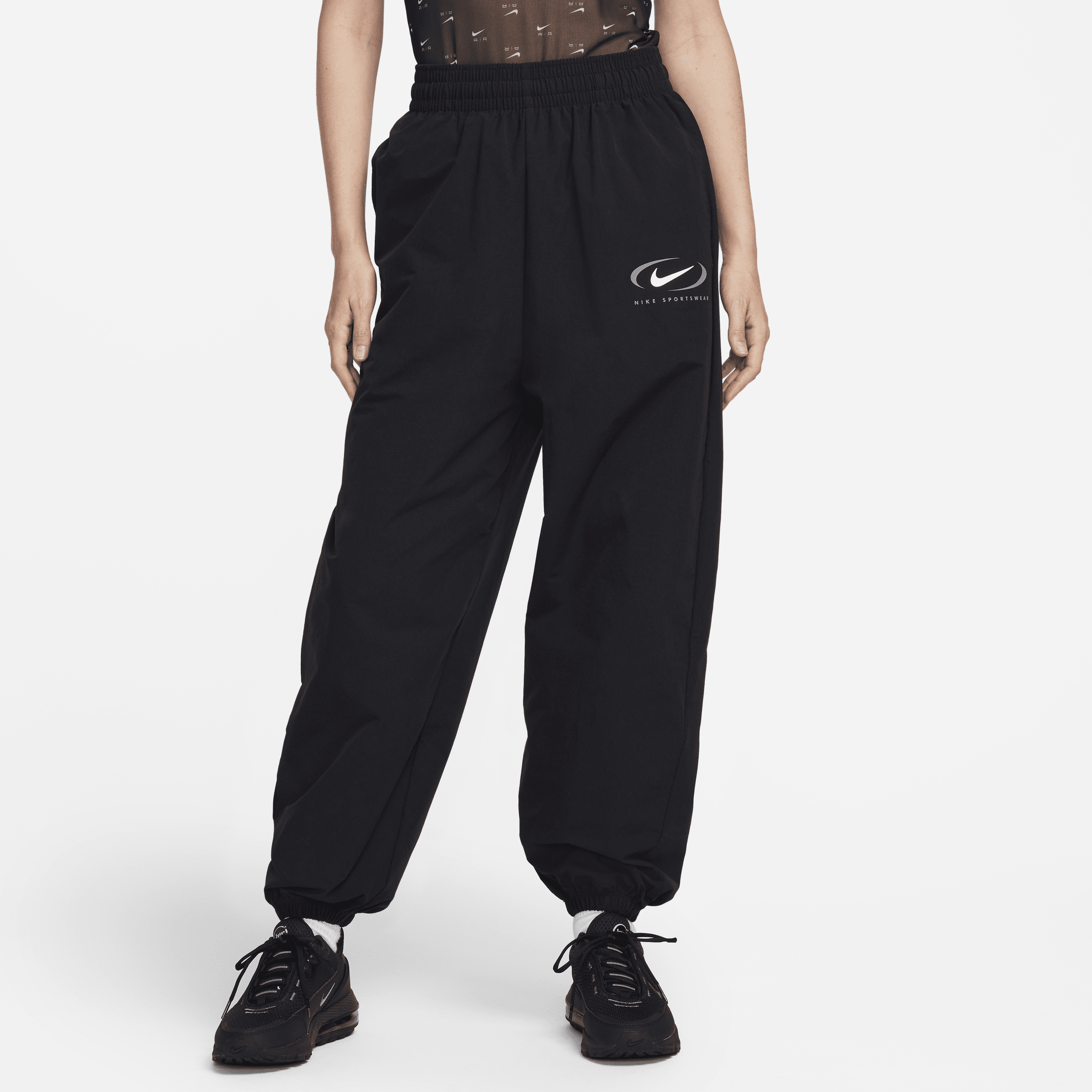 Pantaloni jogger in tessuto Nike Sportswear – Donna - Nero