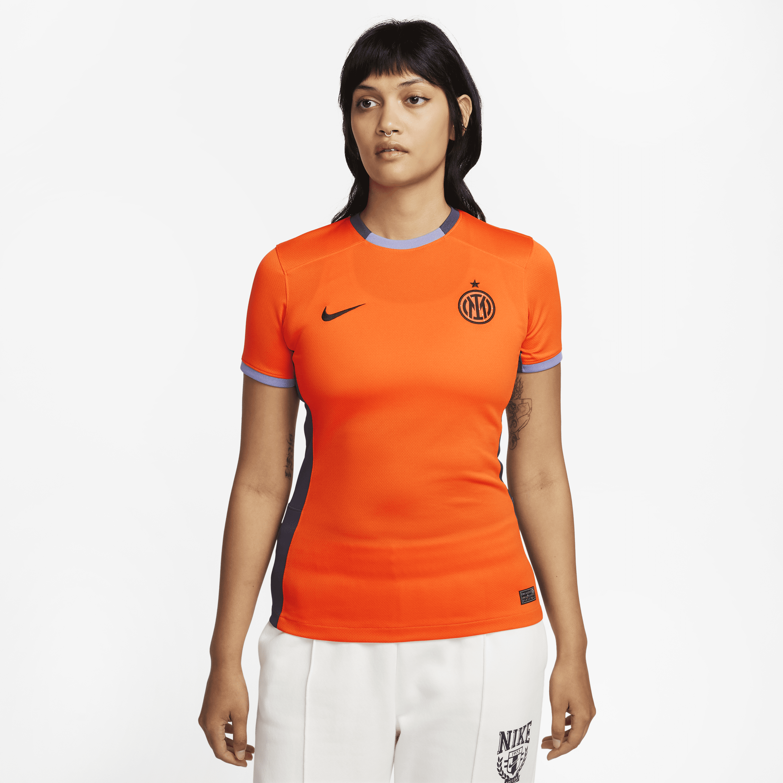 Maglia da calcio Nike Dri-FIT Inter 2023/24 Stadium da donna – Terza - Arancione