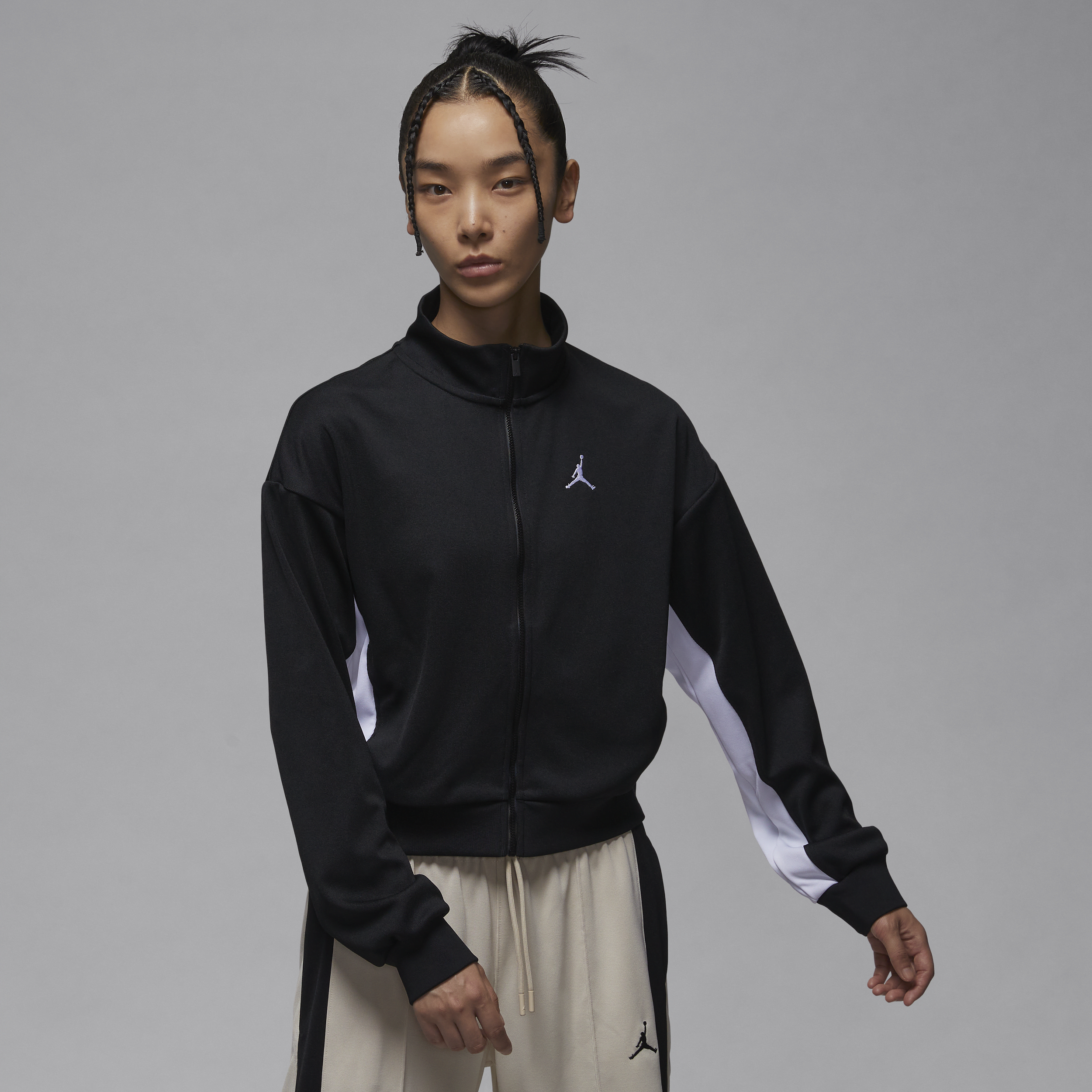 【ナイキ(NIKE)公式ストア】ジョーダン ウィメンズ ニット ジャケット FV7105-010 ブラック 【ナイキ(NIKE)公式ストア】ジョーダン ウィメンズ ニット ジャケット FV7105-010 ブラック