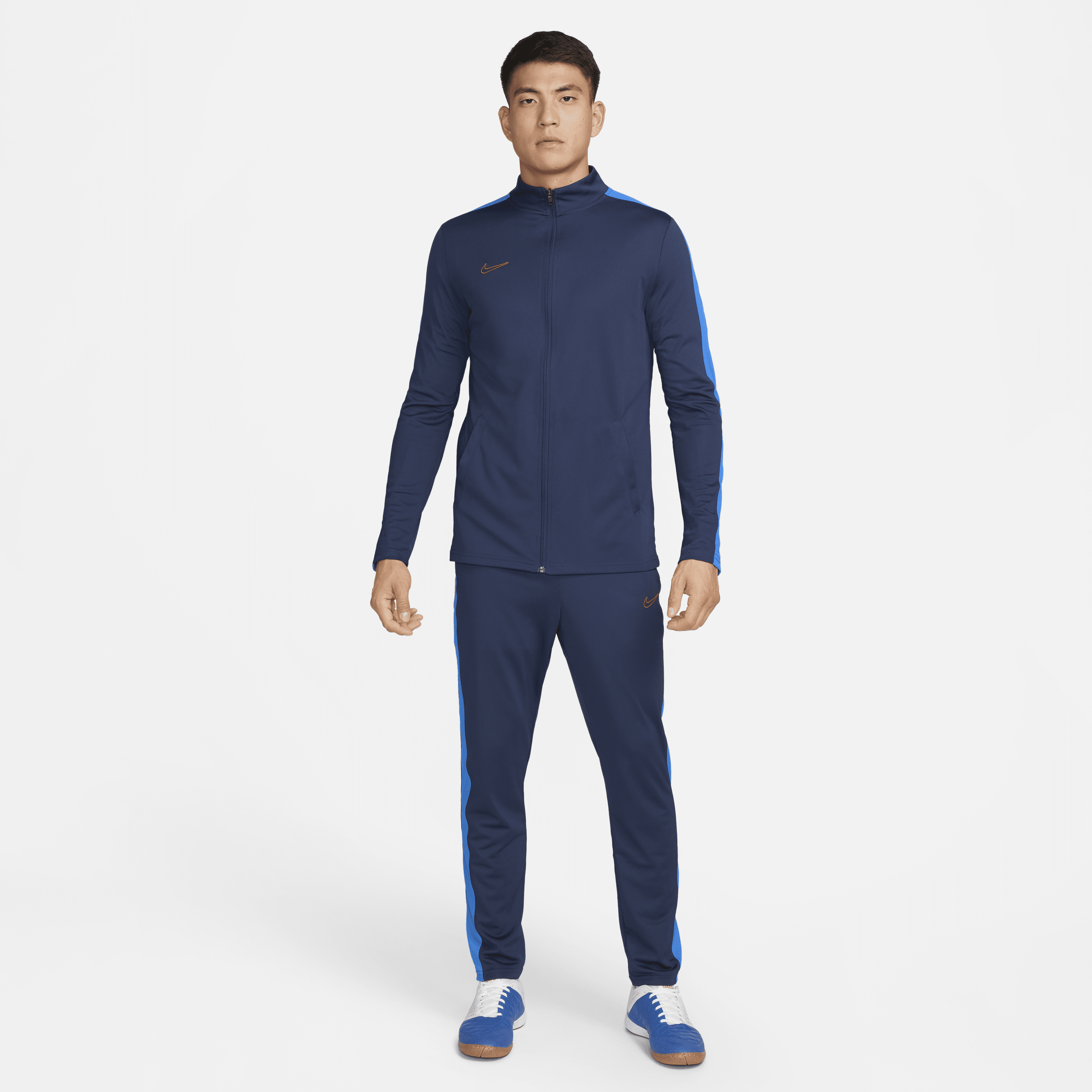 Nike Academy-Dri-FIT-fodboldtracksuit til mænd - blå