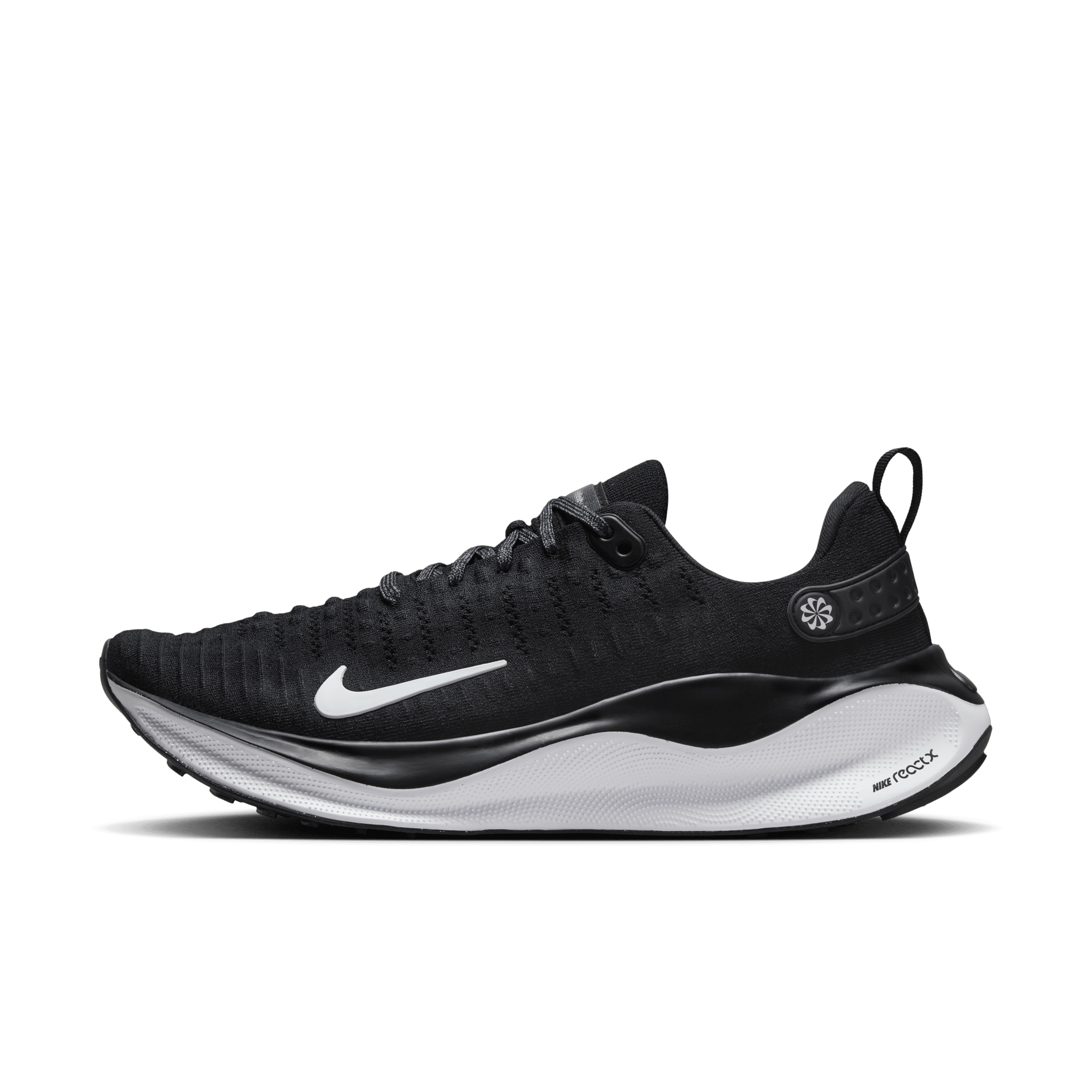 Nike InfinityRN 4 hardloopschoenen voor heren (extra breed, straat) - Zwart