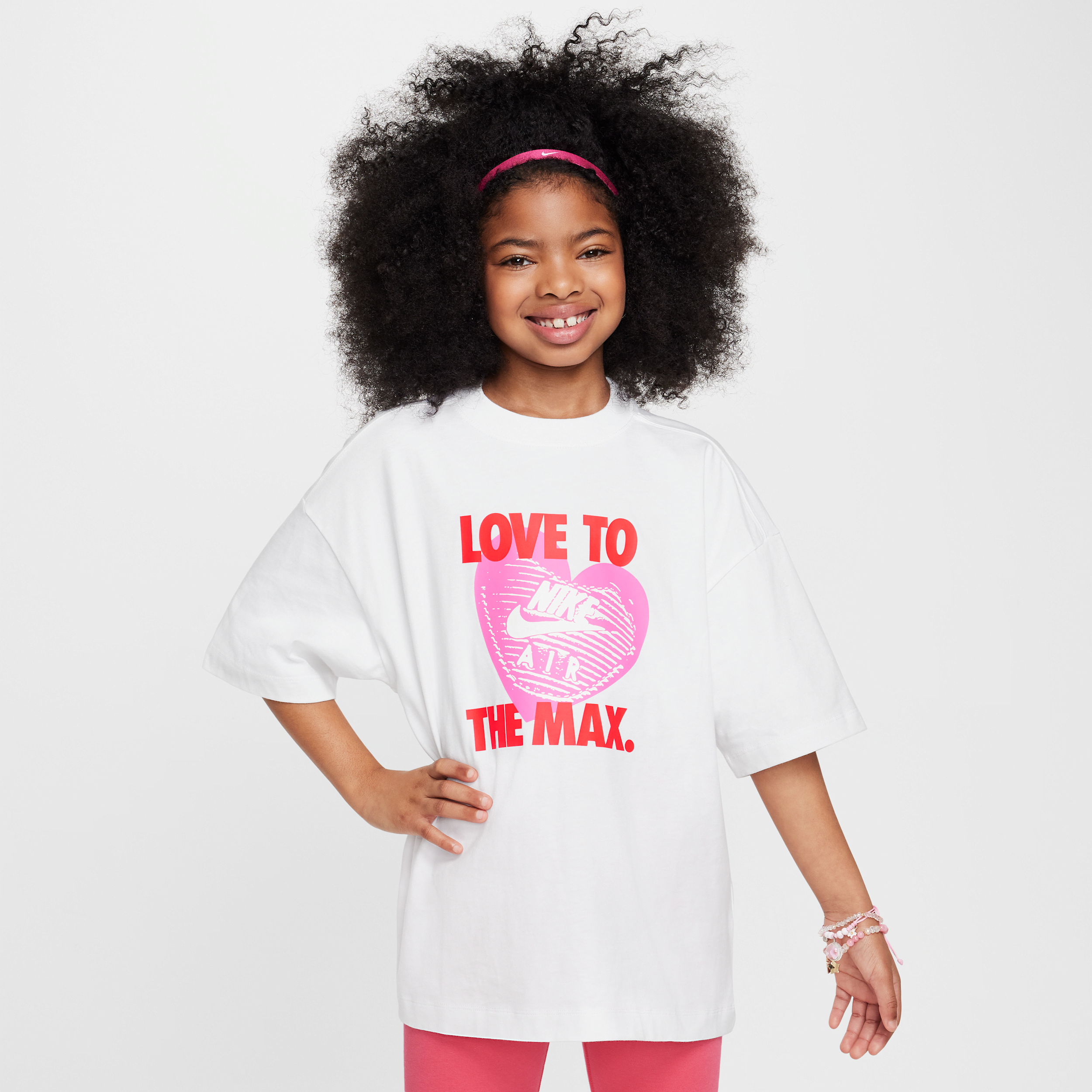 【ナイキ(NIKE)公式ストア】ナイキ スポーツウェア ジュニア (ガールズ) Tシャツ HM6323-100 ホワイト 【ナイキ(NIKE)公式ストア】ナイキ スポーツウェア ジュニア (ガールズ) Tシャツ HM6323-100 ホワイト