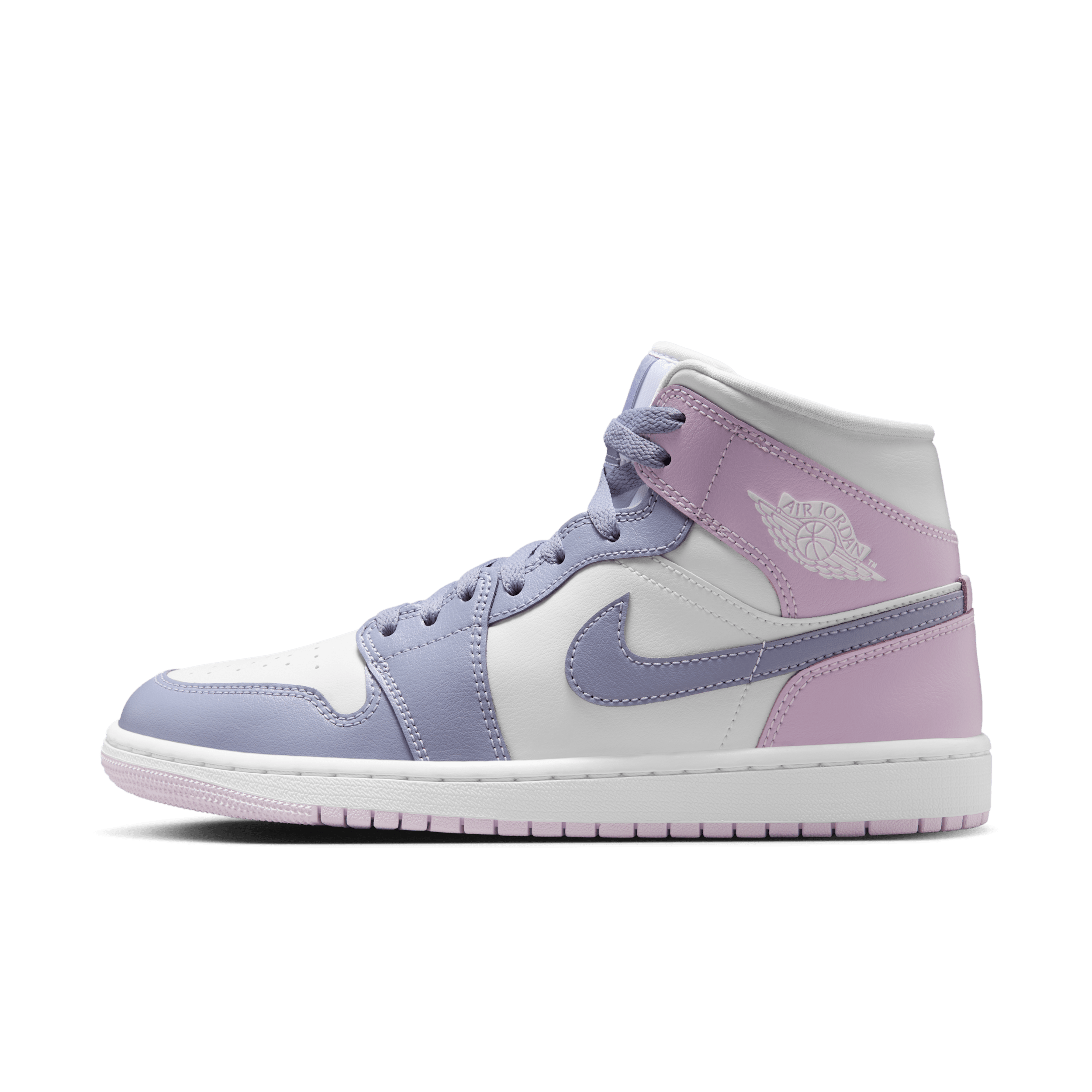 【ナイキ(NIKE)公式ストア】エア ジョーダン 1 MID ウィメンズシューズ BQ6472-510 パープル 【ナイキ(NIKE)公式ストア】エア ジョーダン 1 MID ウィメンズシューズ BQ6472-510 パープル