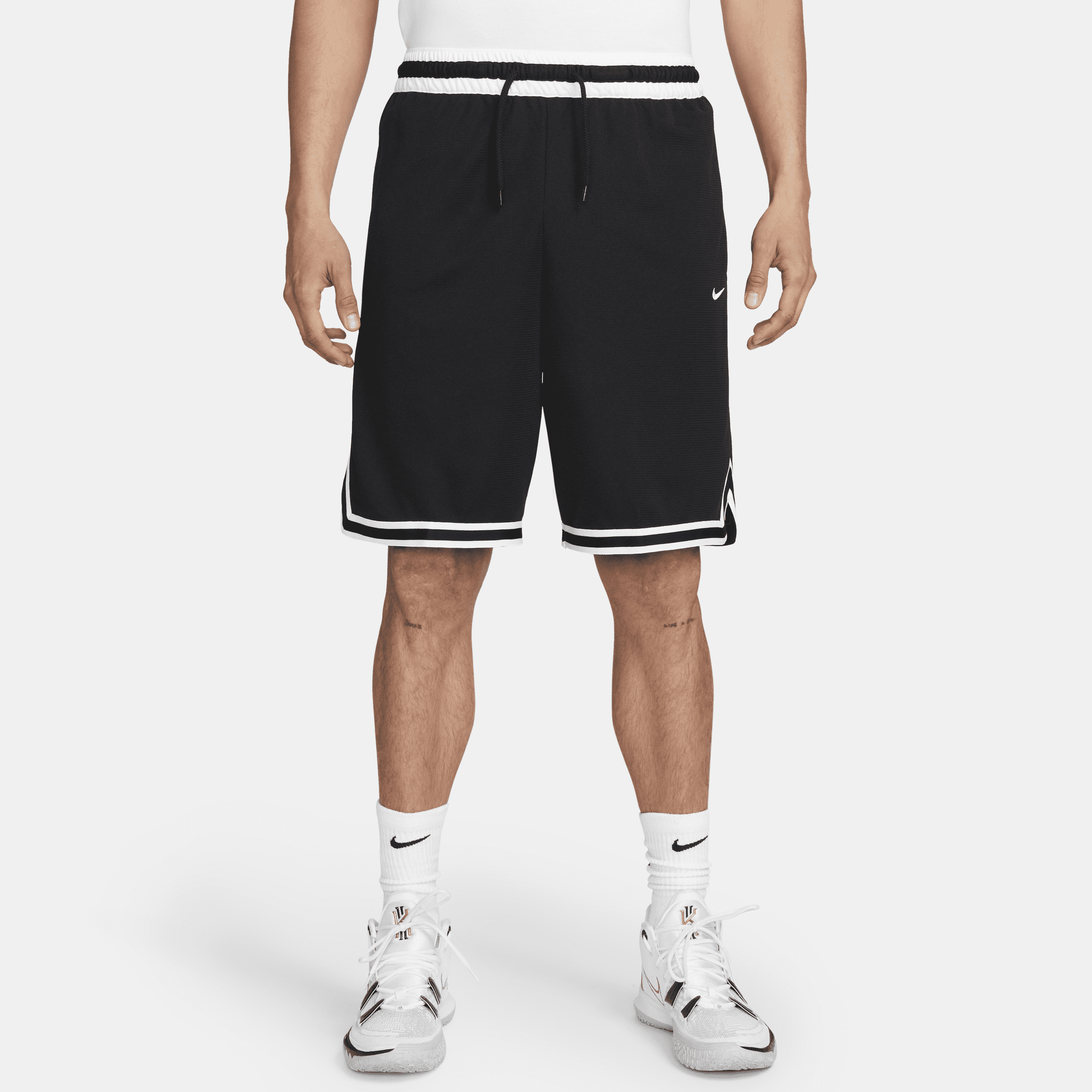 Nike Dri-FIT DNA-basketballshorts (25 cm) til mænd - sort