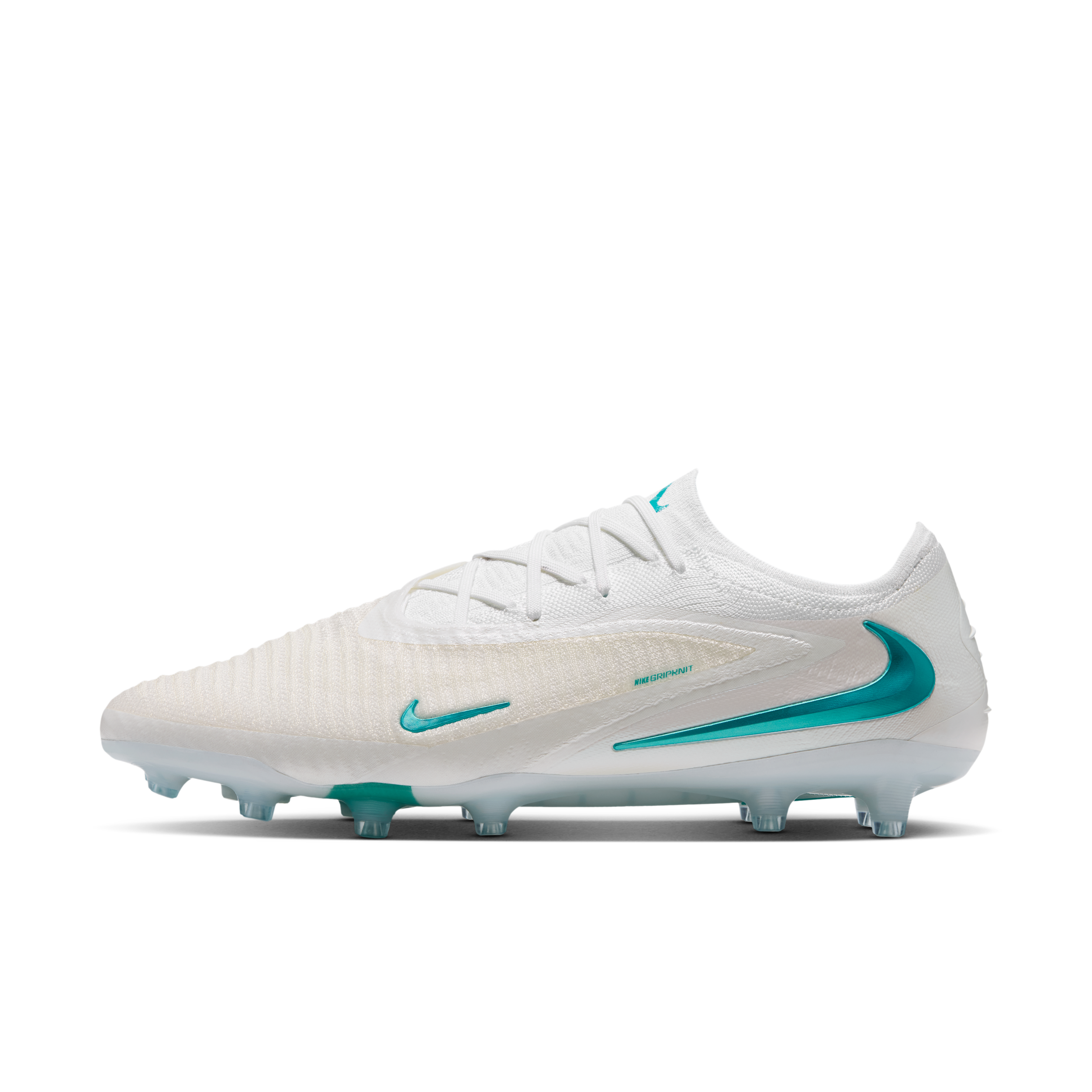 Crampons de foot pour terrain synthétique Nike Phantom 6 Low Elite - Blanc