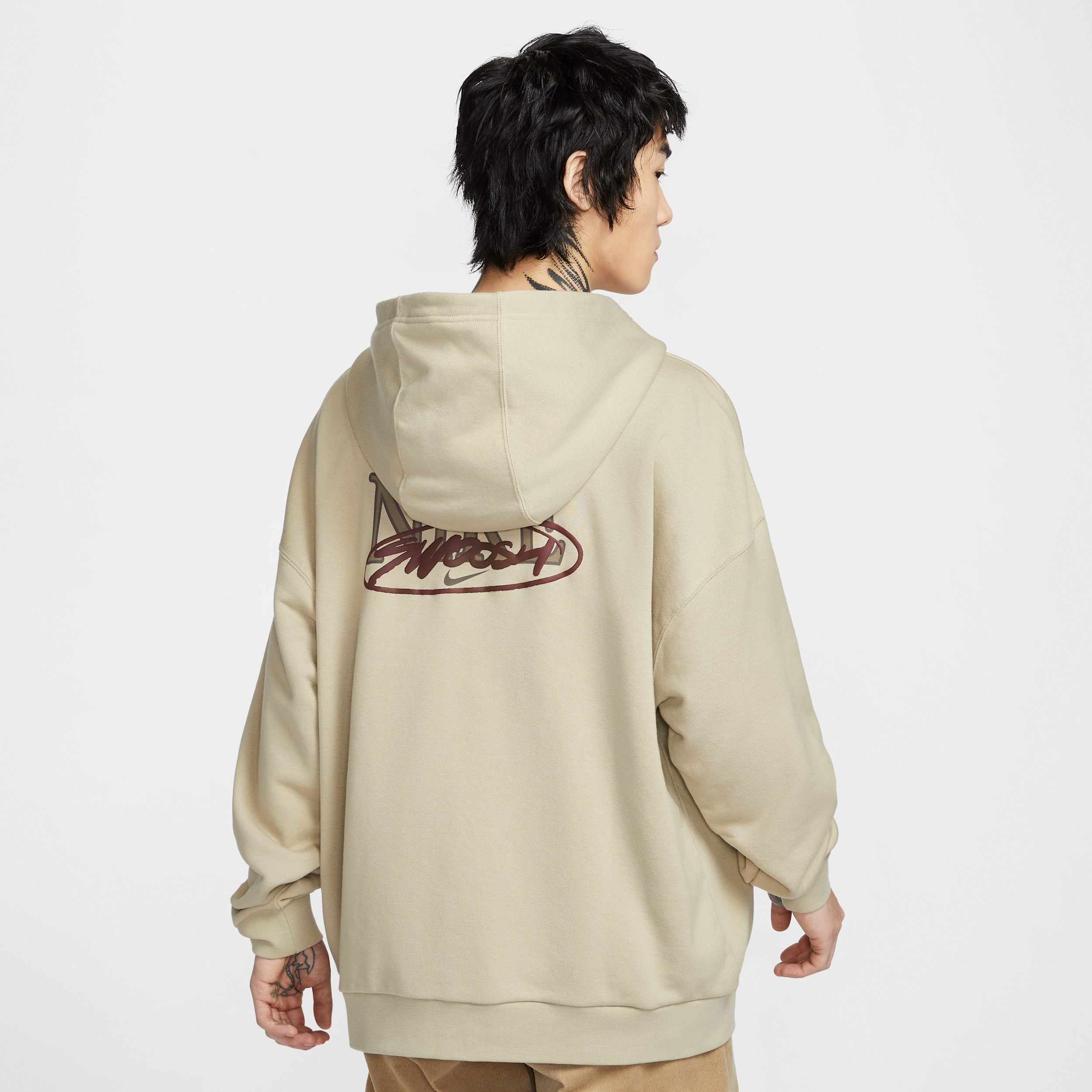 【ナイキ(NIKE)公式ストア】ナイキ クラブ メンズ オーバーサイズド フレンチ テリー プルオーバー パーカー HV4722-251 ブラウン 【ナイキ(NIKE)公式ストア】ナイキ クラブ メンズ オーバーサイズド フレンチ テリー プルオーバー パーカー HV4722-251 ブラウン