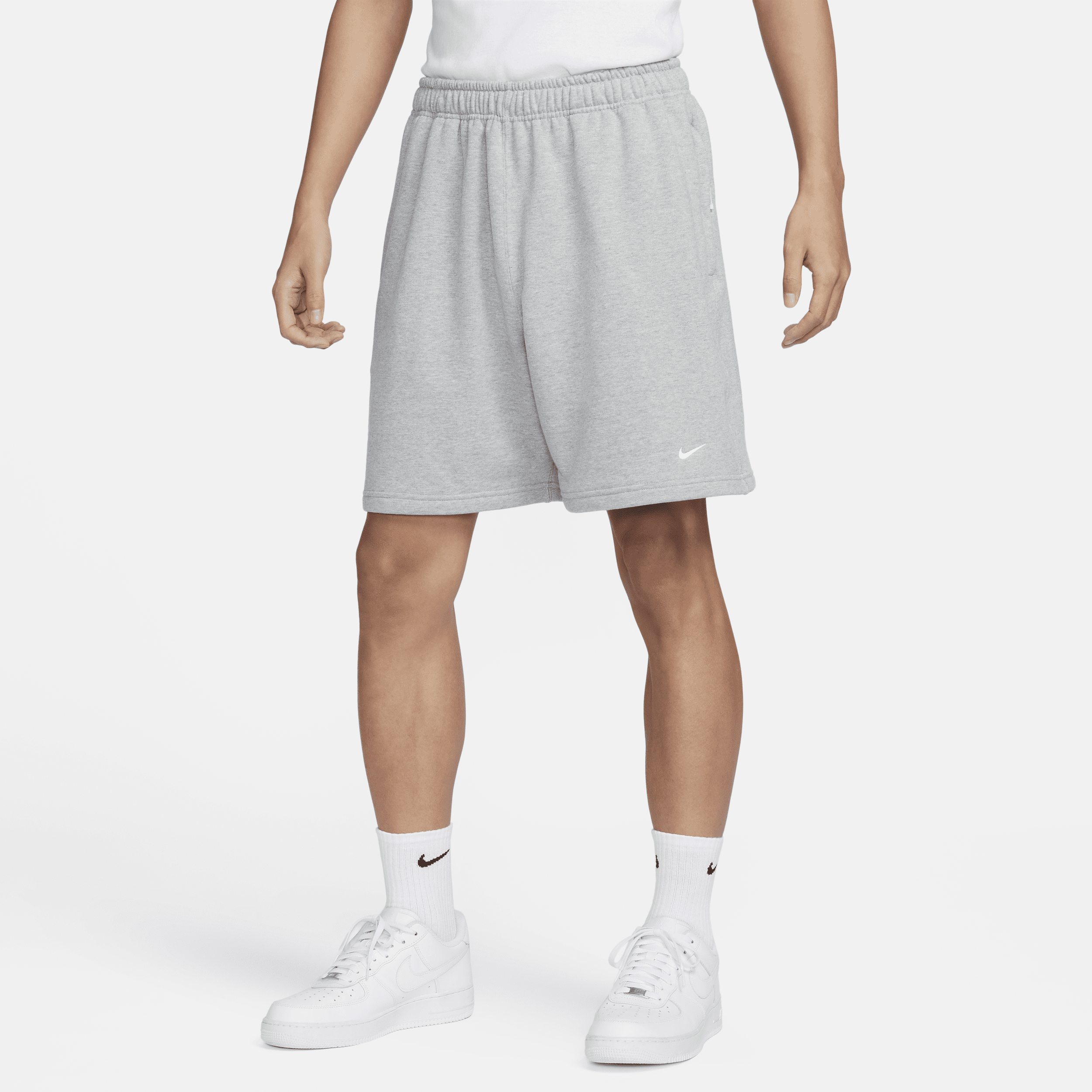 【ナイキ(NIKE)公式ストア】ナイキ ソロ スウッシュ メンズ フレンチ テリー ショートパンツ DX0818-063 グレー 【ナイキ(NIKE)公式ストア】ナイキ ソロ スウッシュ メンズ フレンチ テリー ショートパンツ DX0818-063 グレー