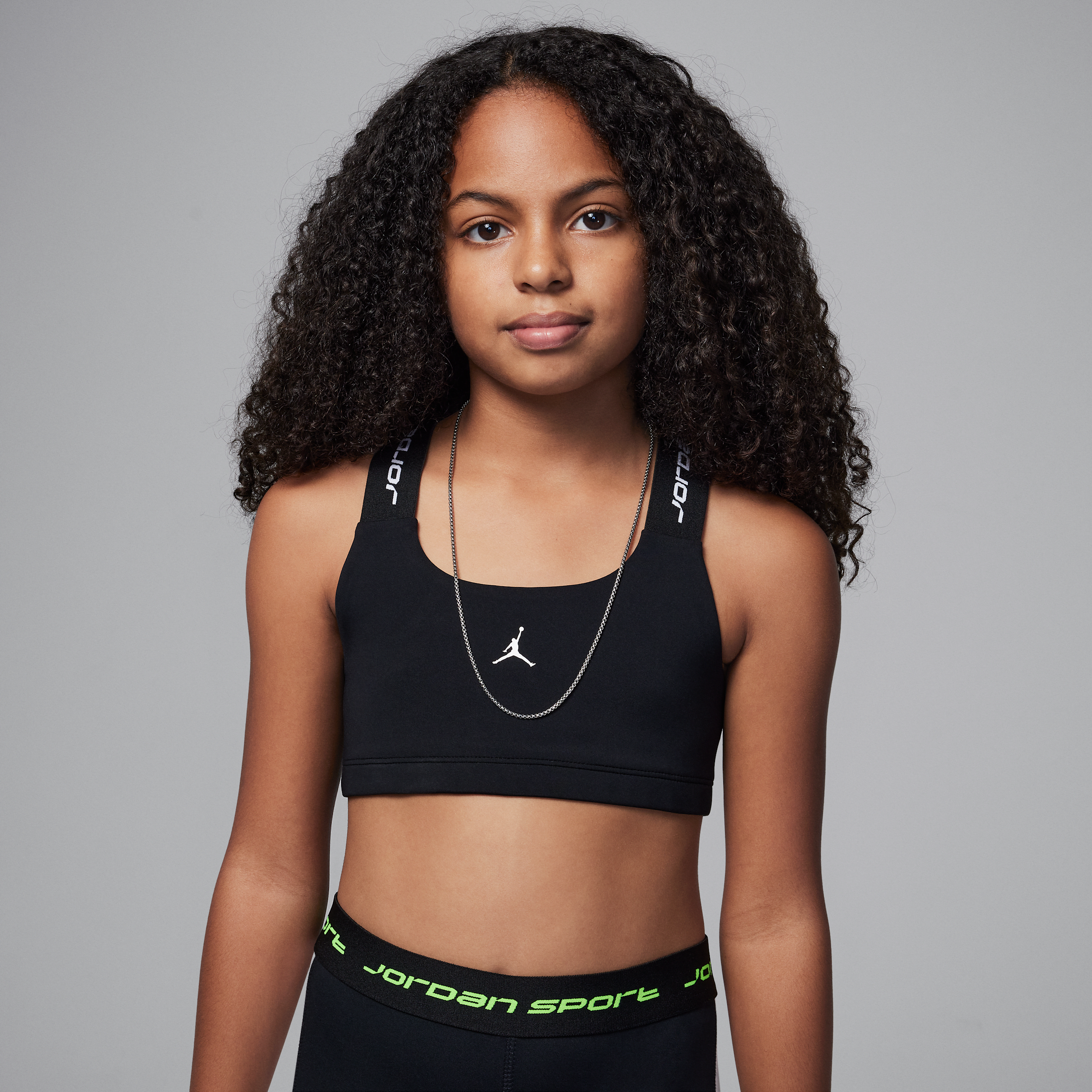 Nike Bra Indy Jordan Dri-FIT Sport – Ragazza - Nero