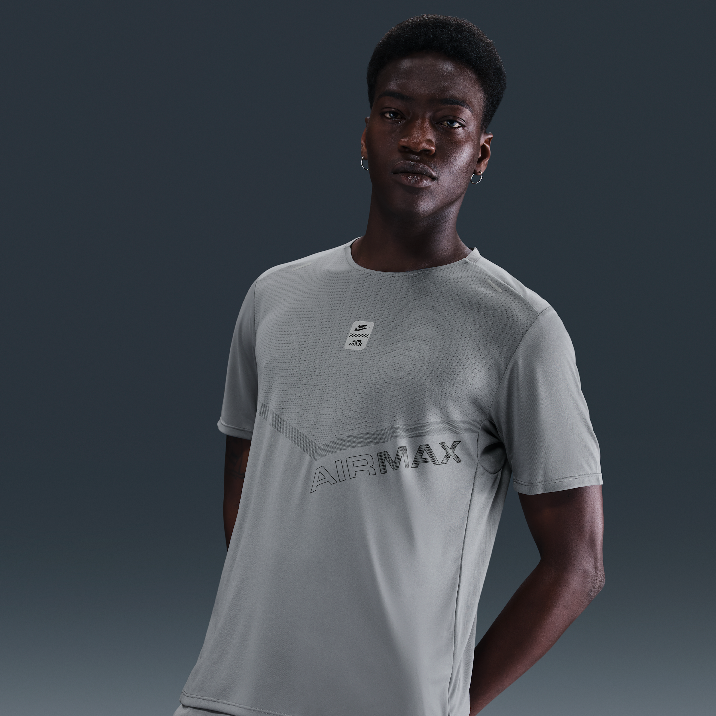 T-shirt Nike Air Max – Uomo - Grigio